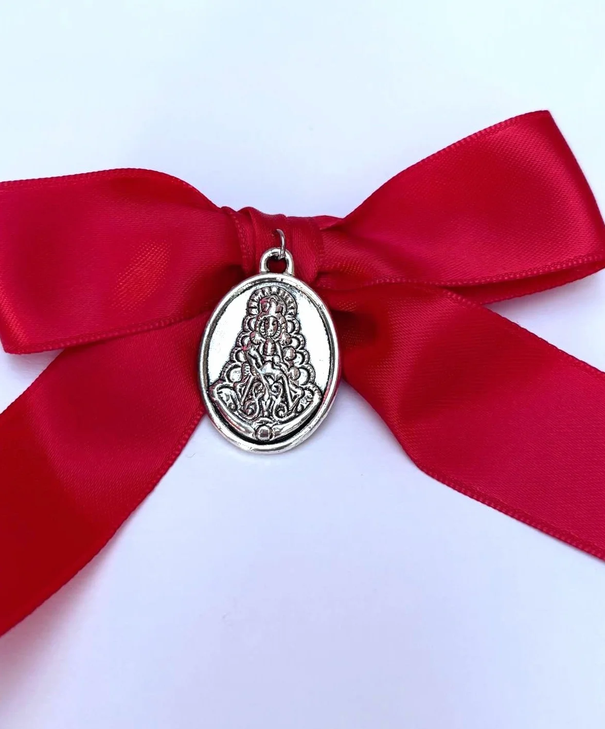 Virgen del Rocío medalla para cuna