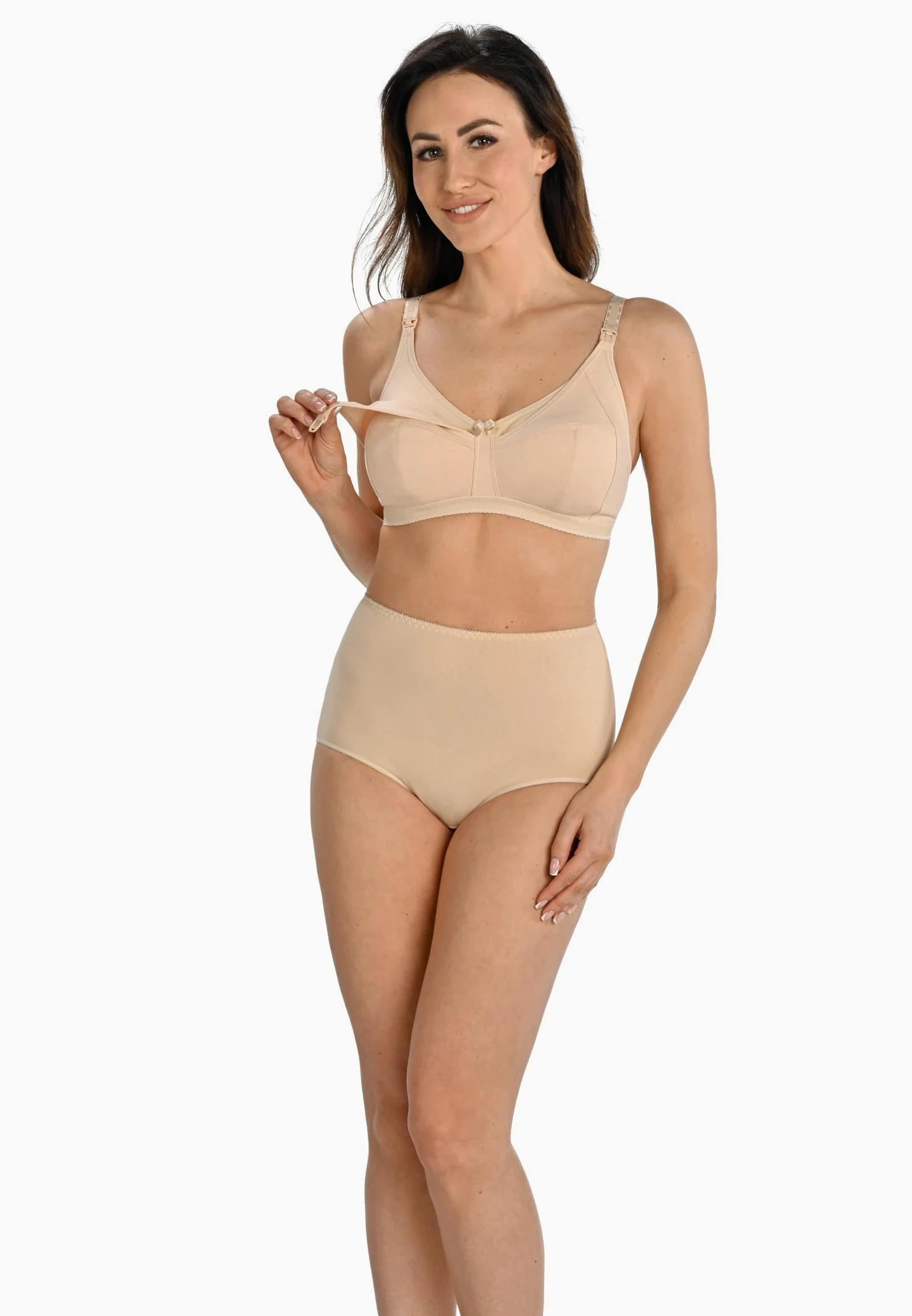 Teyli Nursing Bras - Maternity Bras Without Underwires - Pregnancy Bra Adjustable Straps - Soft Cotton Nursing Bra