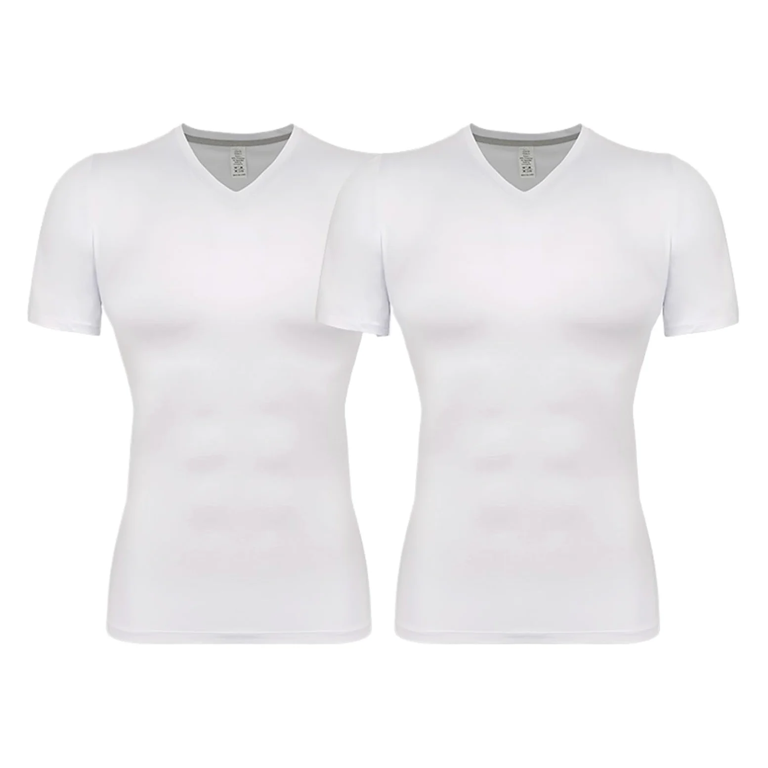 CMBSSTFC Camiseta con Forma de compresión para Hombre, Camiseta Deportiva para Gimnasio y Cuerpo, Camisetas para Correr, Camisetas de Manga Corta de Secado rápido, Ropa Moldeadora para Hombre