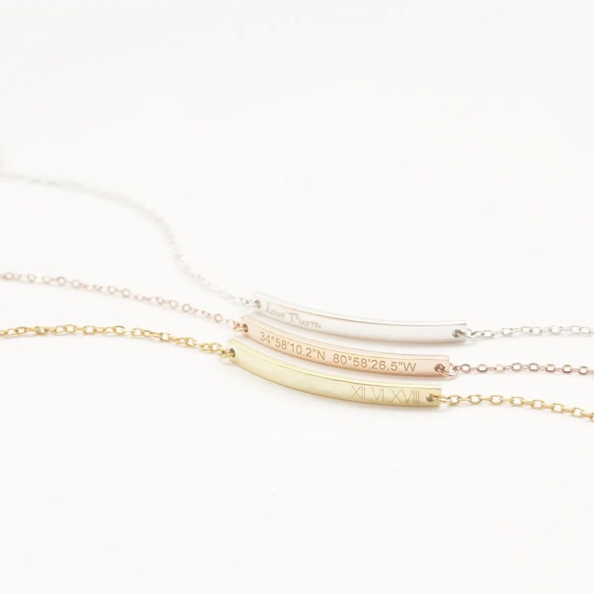 Pulsera de Coordinación personalizada 925 Pulsera de nombre personalizado en plata grabado novia del día de la madre hecha a mano