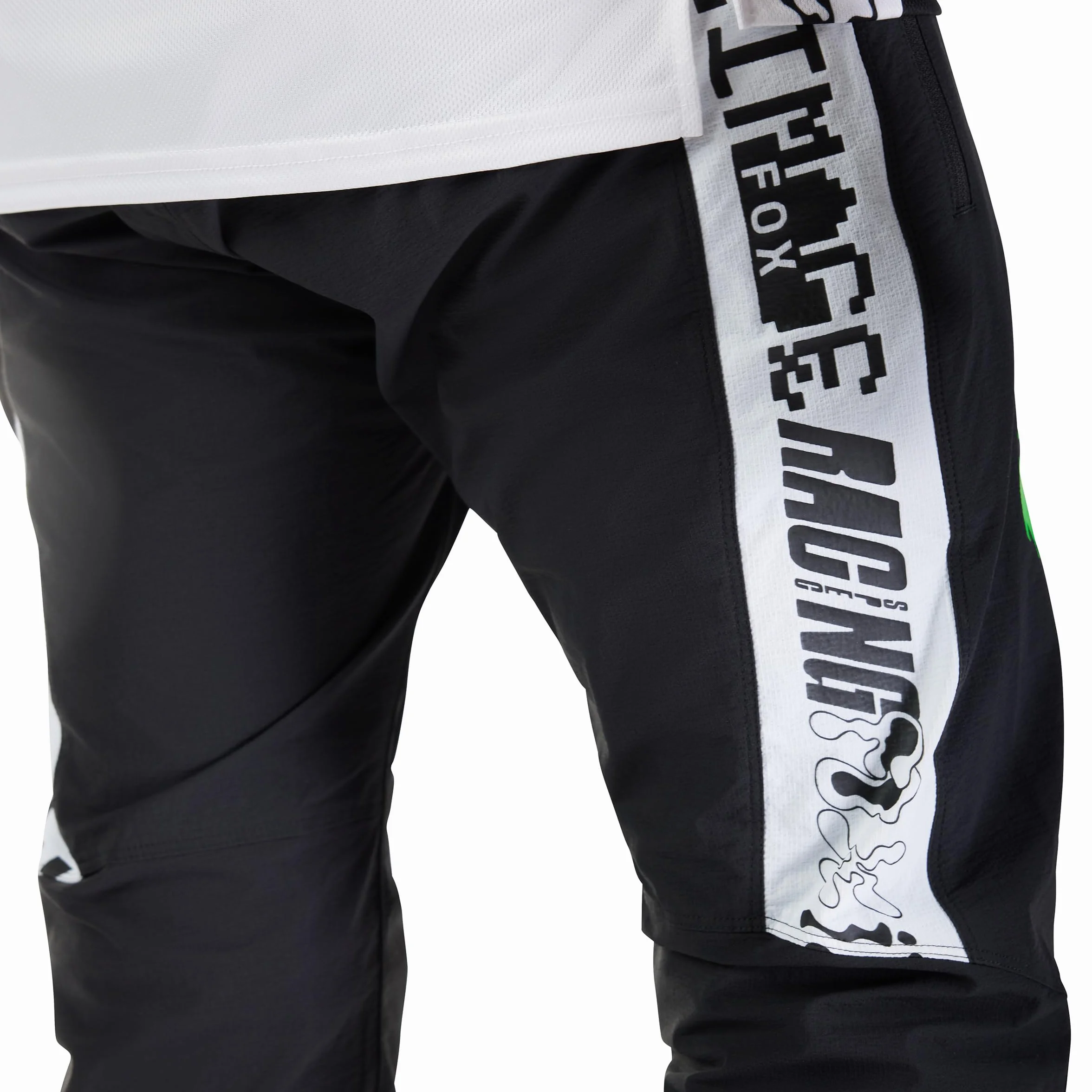 Fox Ranger Grid MTB Pantalones Largos, Negro, S