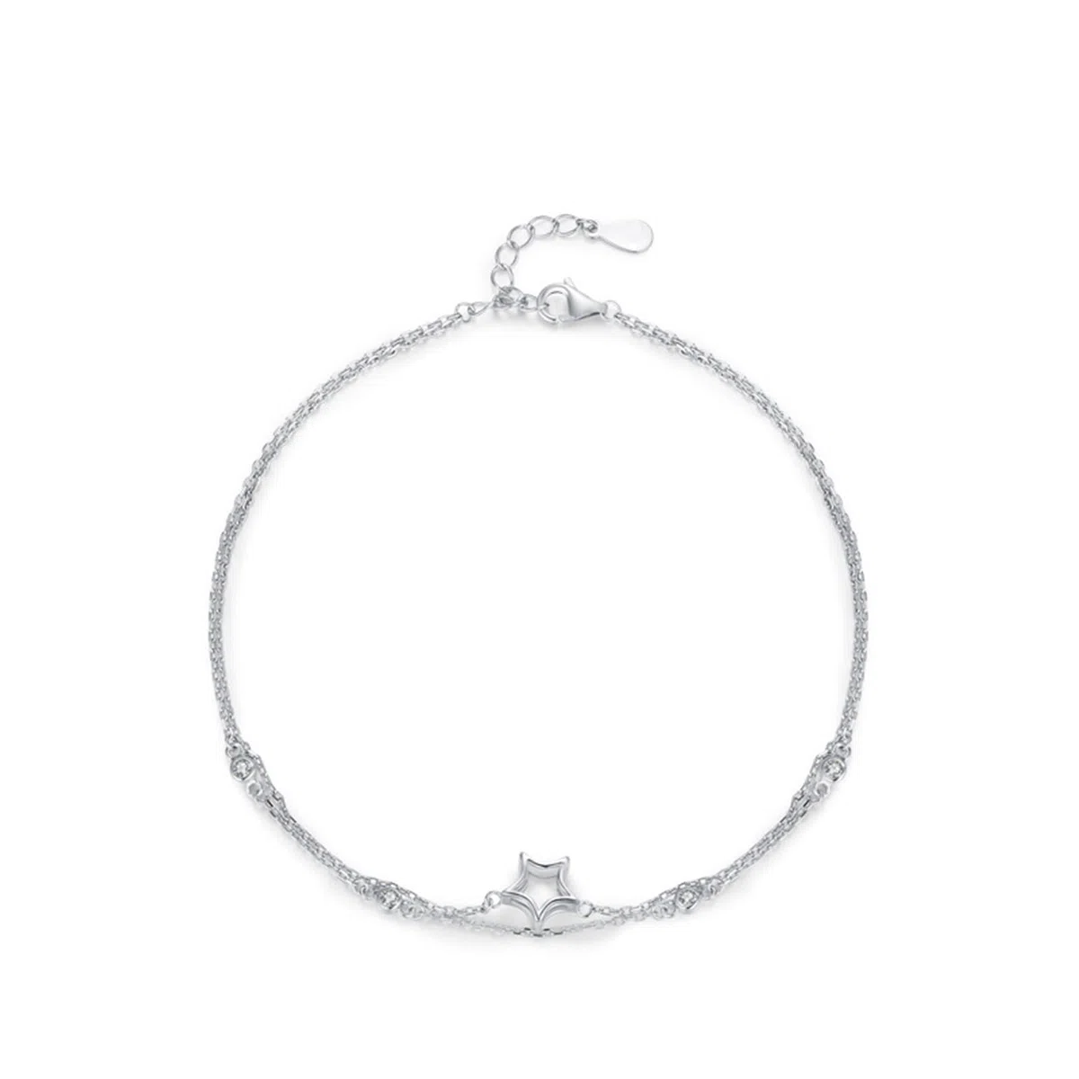 Pulsera Star Platinum Mum para mujer con pulsera para novia platino, PT950 y oro blanco de 9K/14K/18K