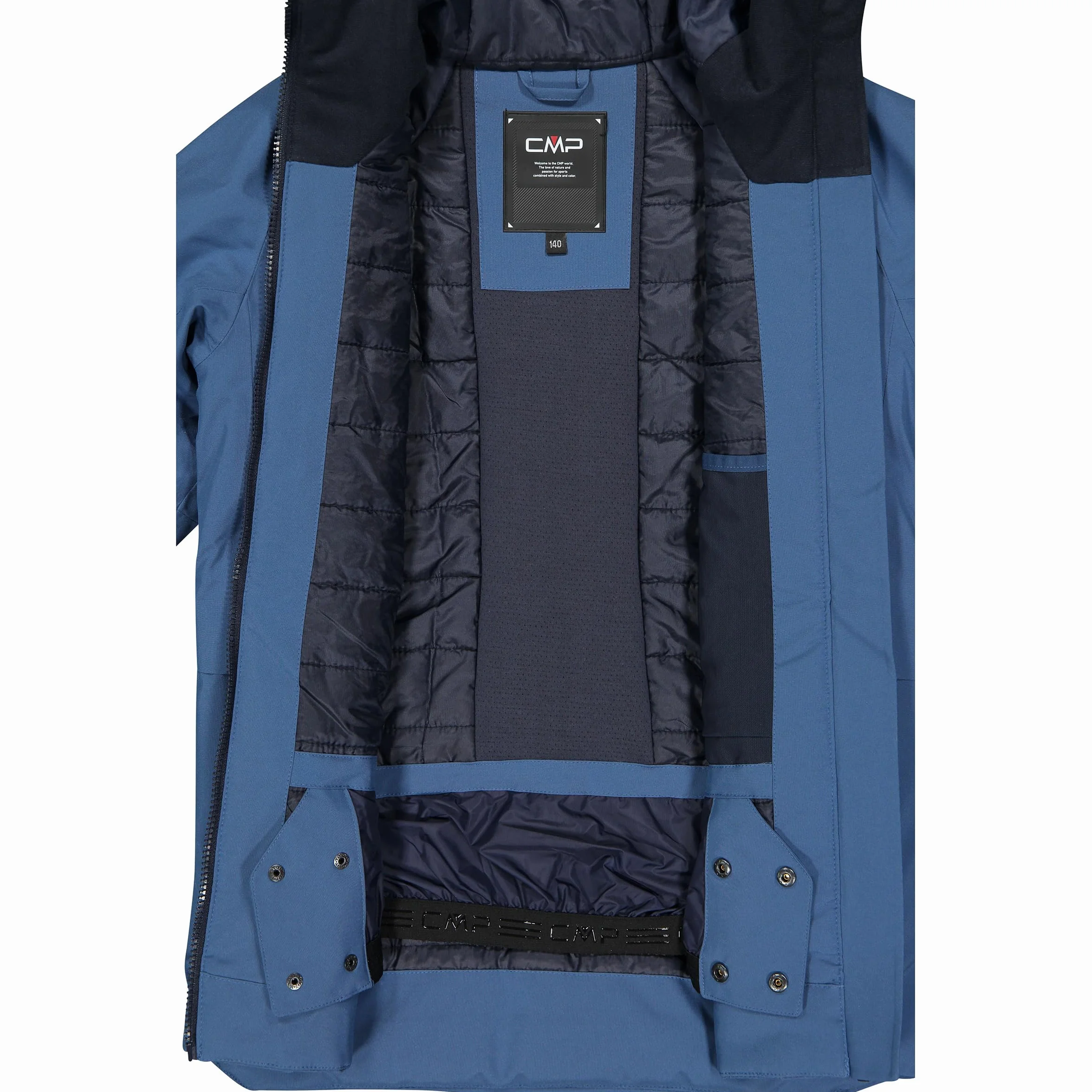 CMP Kid Jacket Fix Hood Chaqueta Unisex niños