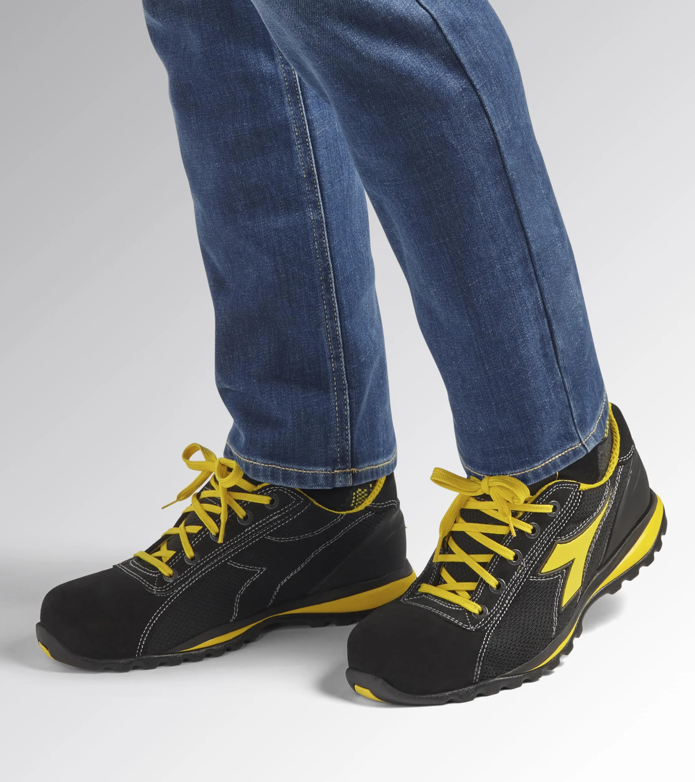 Diadora Glove II Text S1p HRO Zapatos de Trabajo Unisex Adulto Negro 44 EU