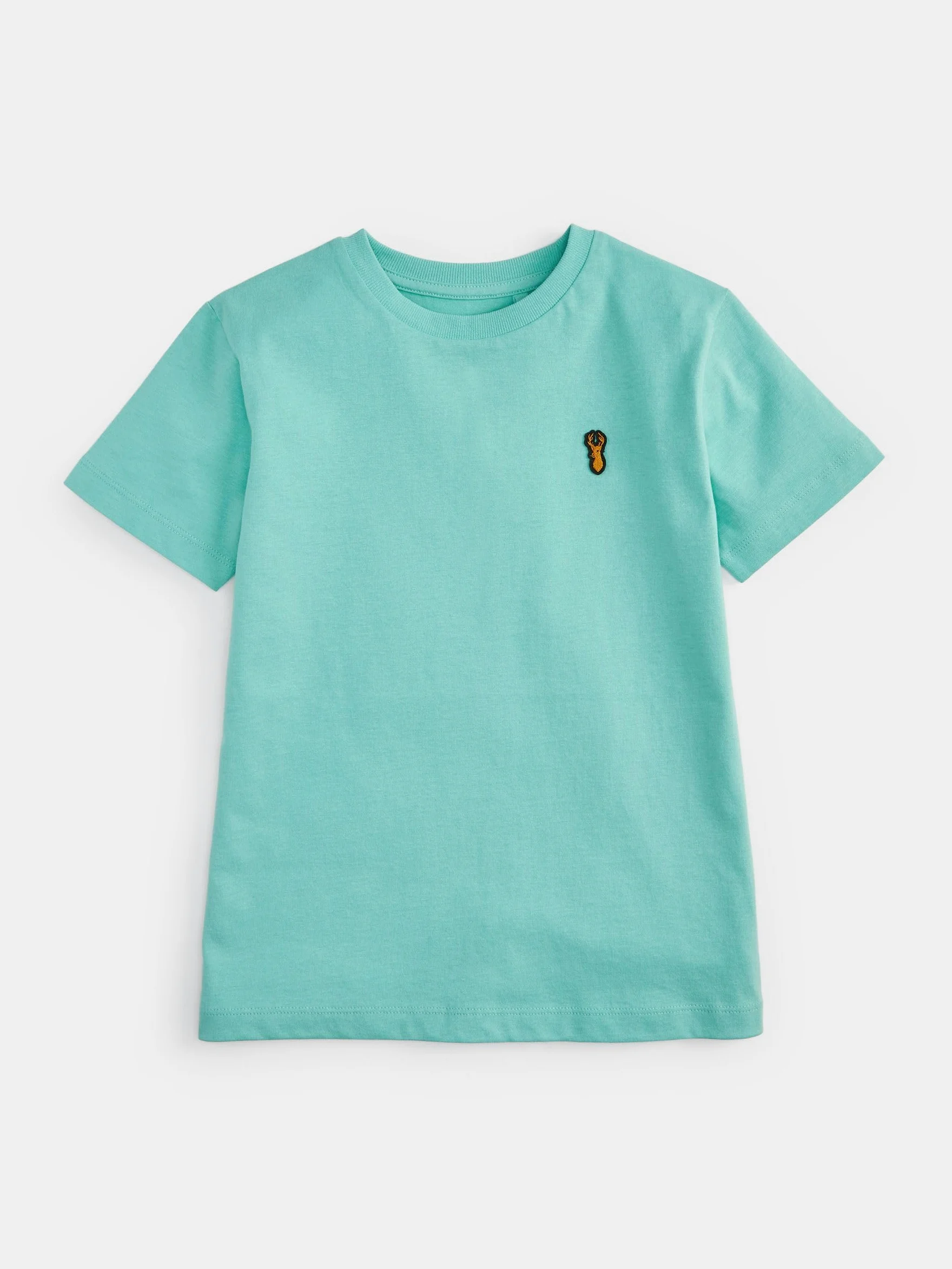 NEXT Niños Pack de 4 Camisetas de Manga Corta con Bordado de Ciervo