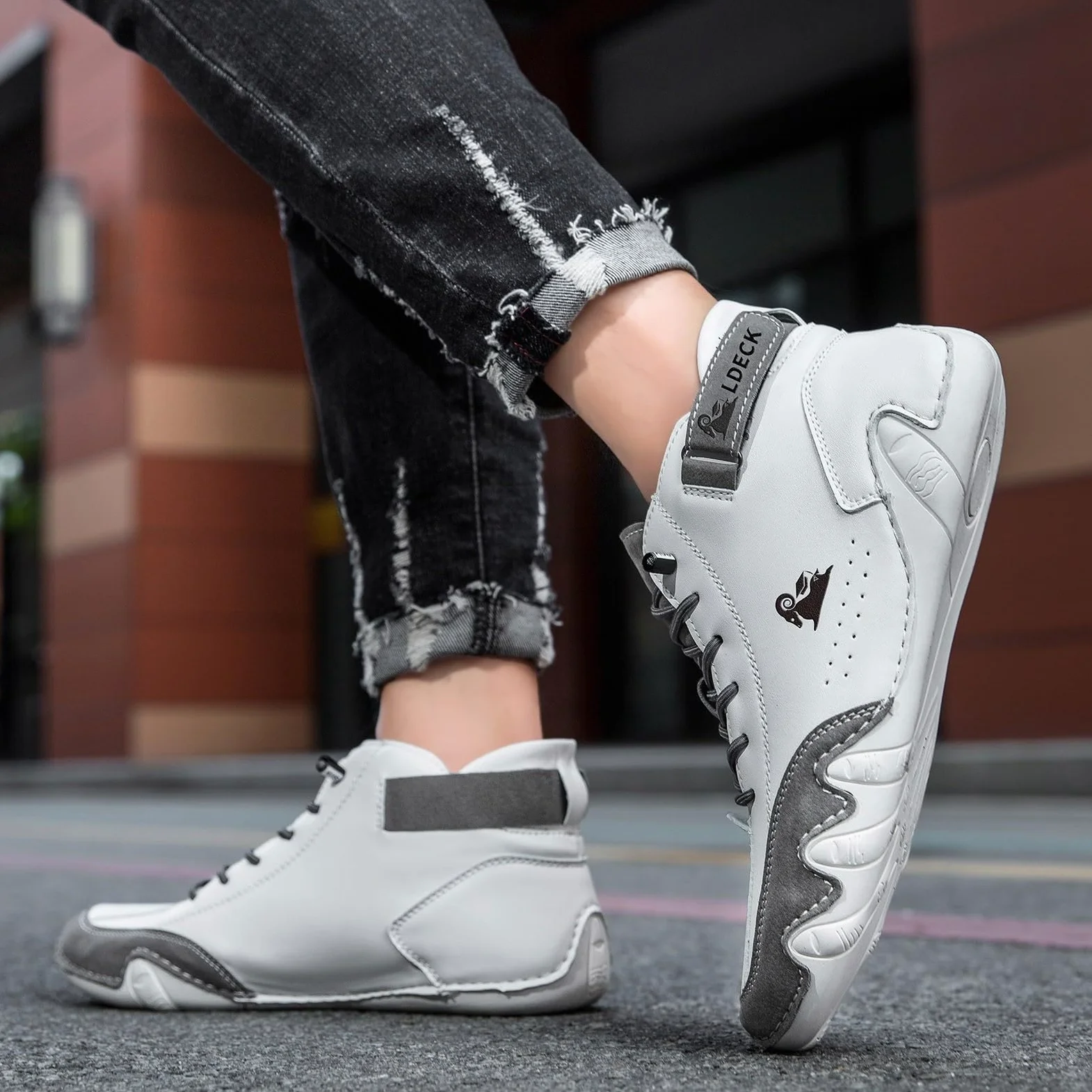 Zapatillas de Deporte Hombre Caminar Bambas Sneakers Comodos Zapatos Casuales con Plataforma Caminar Bambas Gimnasio Zapatos de Cordones al Aire Libre Vestir Zapatillas para Entrenamiento al Aire