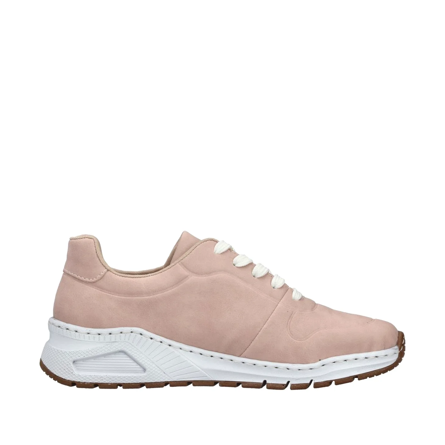 Rieker Mujer Zapatillas M4903, señora Zapatillas Bajas,Plantilla Desmontable
