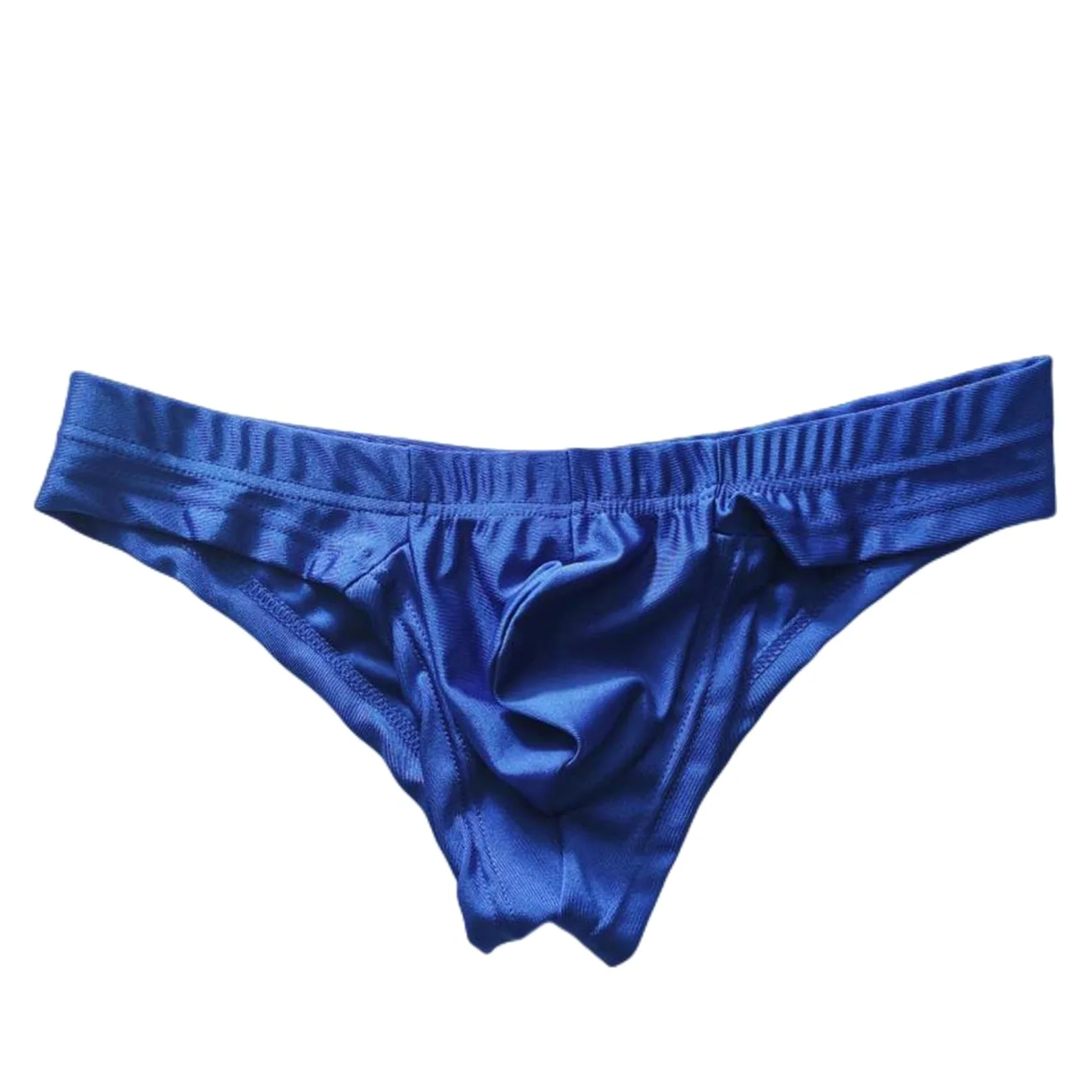 Ropa Interior Masculina Calzoncillos Lisos Y Suaves para Hombres, Calzoncillos De Cintura Baja, Bikini De Secado Rápido, 3 Paquetes