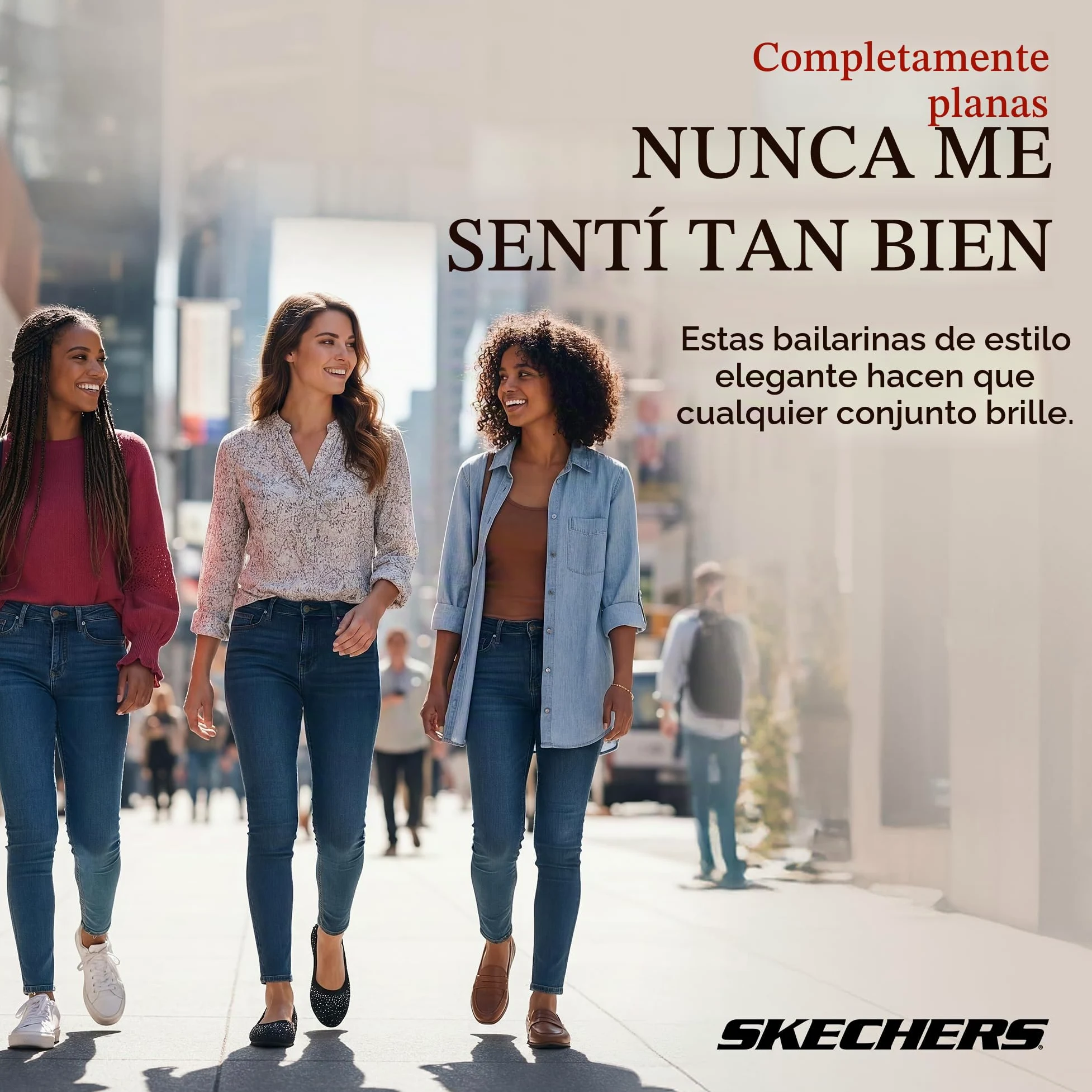 Skechers Cleo 2.0 - Glitzy Daze Zapatos Tipo balletMujer
