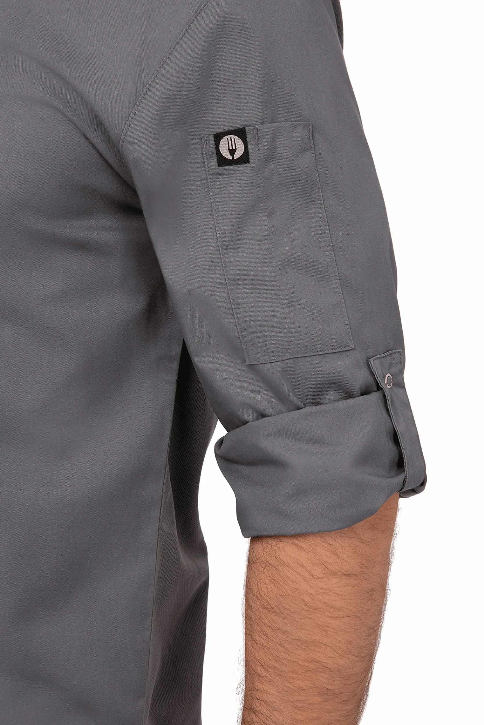Chef Works Abrigo de Chef Lansing chefs-chamarras Hombre (Pack de 1)