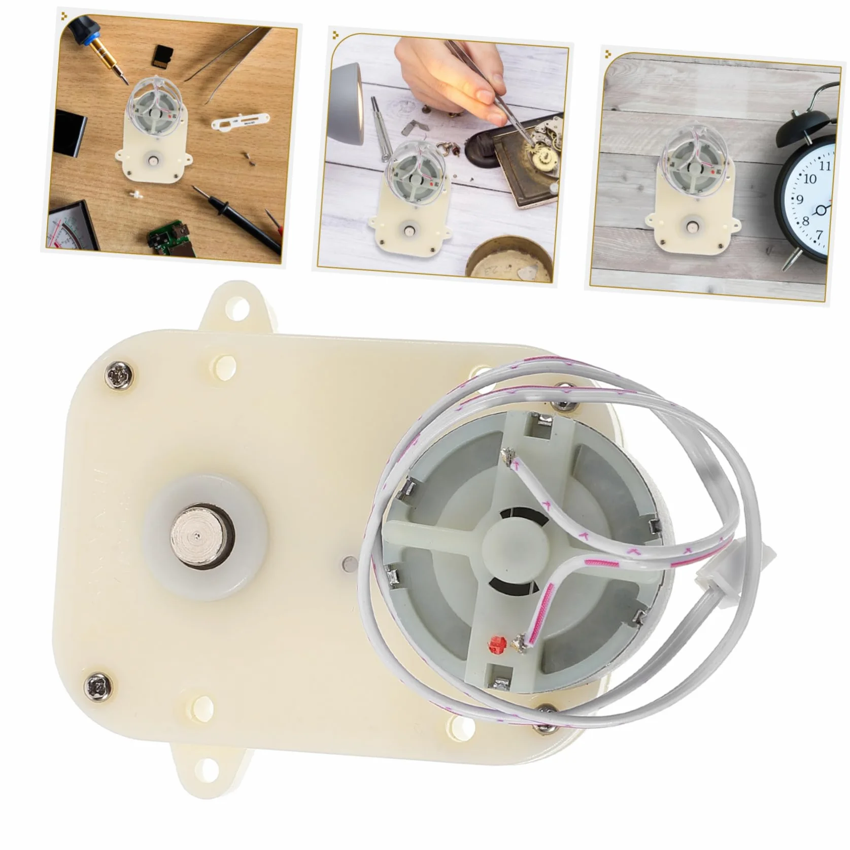 Motor DC de Reducción de con Torque para Caja de Reloj Automático Motor Silencioso para Hogar Oficina y Joyería