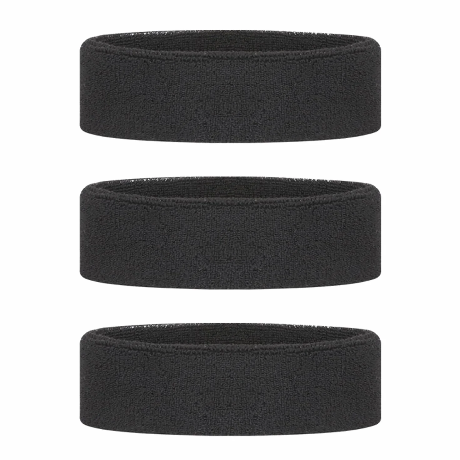 Bandas Deportivas Antisudor 3 Unidades para Hombres y Mujeres, Accesorios Fitness Correr Yoga