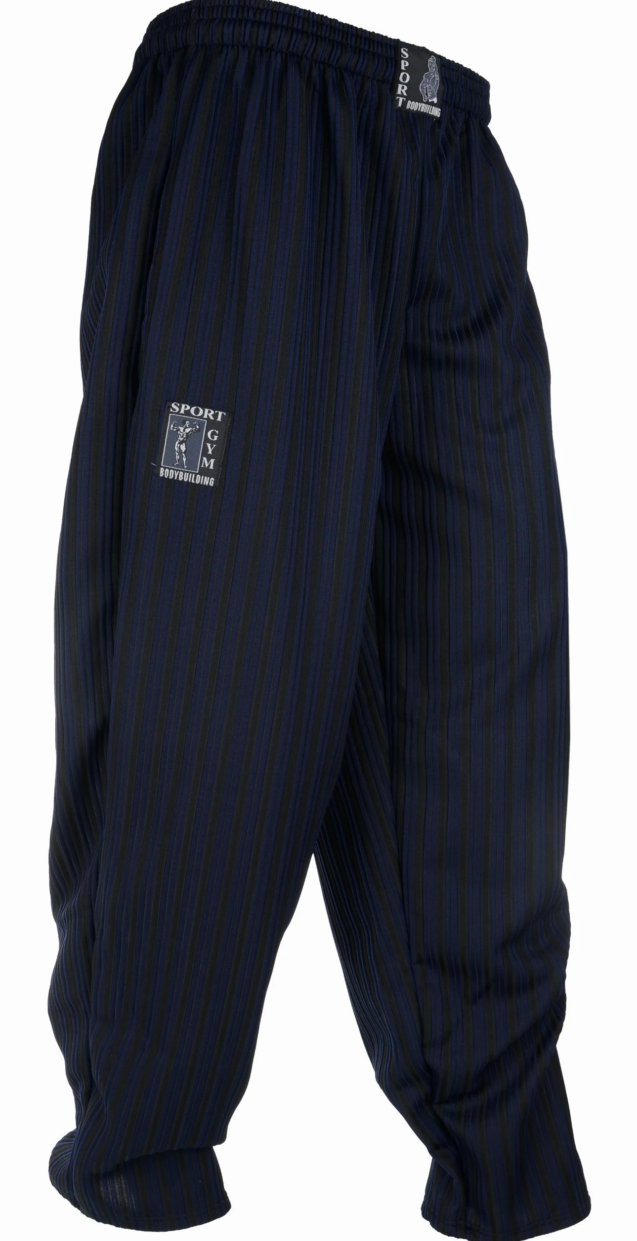 Generisch Millionen-olly + Pantalones de culturismo + Gym + Pantalones deportivos + Pantalones bombachos + AM Azul Oscuro + S M L XL XXL XXXL