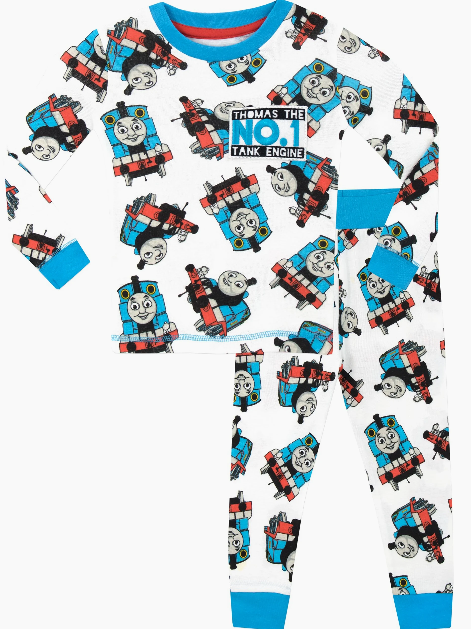 THOMAS & FRIENDS Pijamas para Niños Ajuste Ceñido