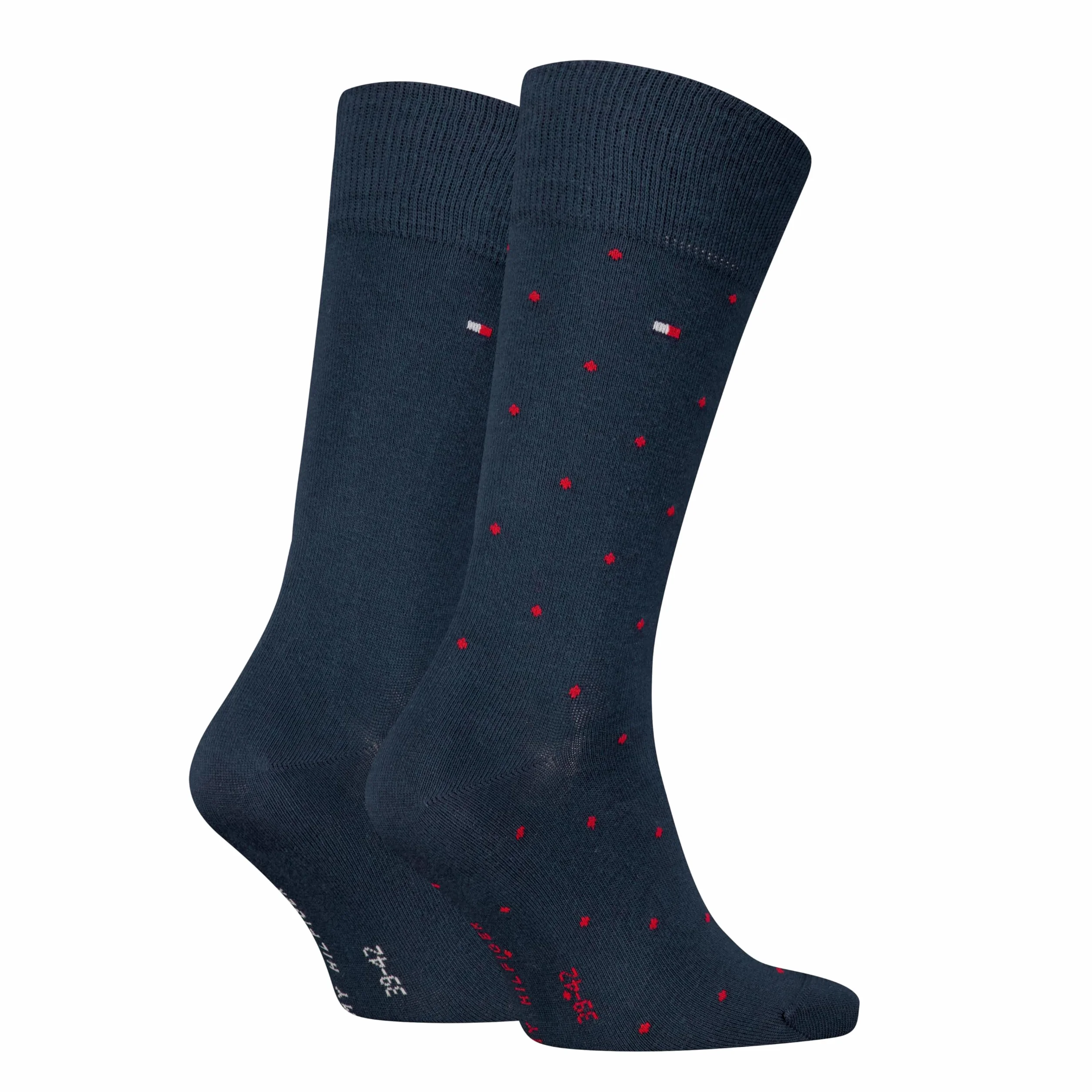 Tommy Hilfiger Dot Calcetines clásicos Hombre (Pack de 2)