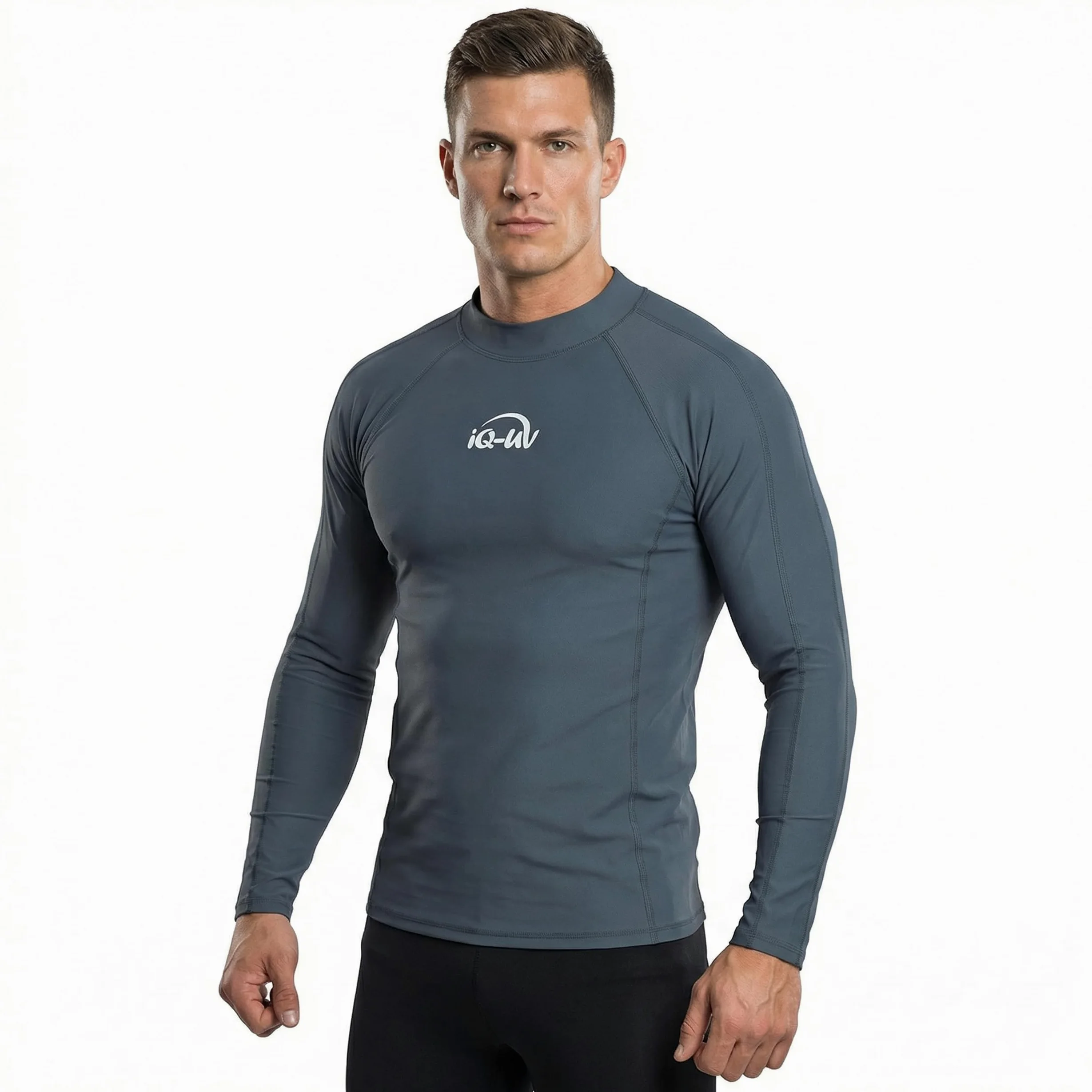 iQ-UV UV 300 Shirt Slim Fit LS Camiseta, Hombre