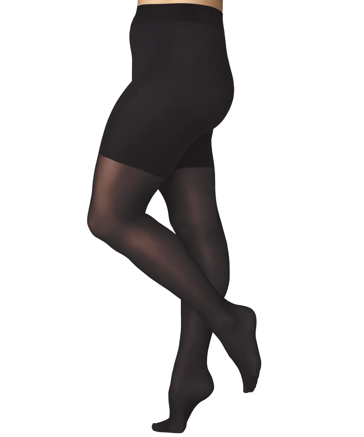 FALKE Beauty Plus 50 DEN W TI fine 50 den semi opaco unicolor 1 pieza, Pantimedias Mujer, Gris (Anthracite 3529) - E, XXL