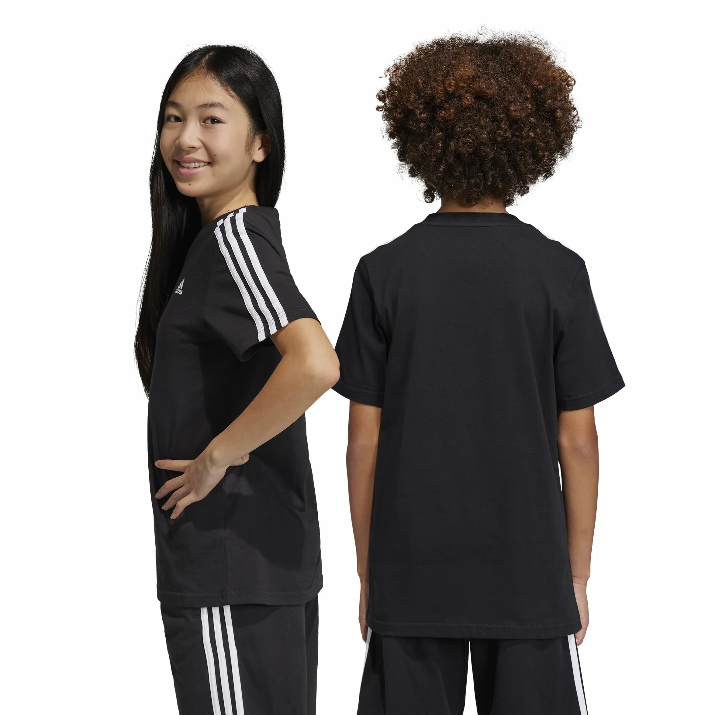 adidas Essentials 3-Stripes Cotton T-Shirt Short Sleeve Unisex