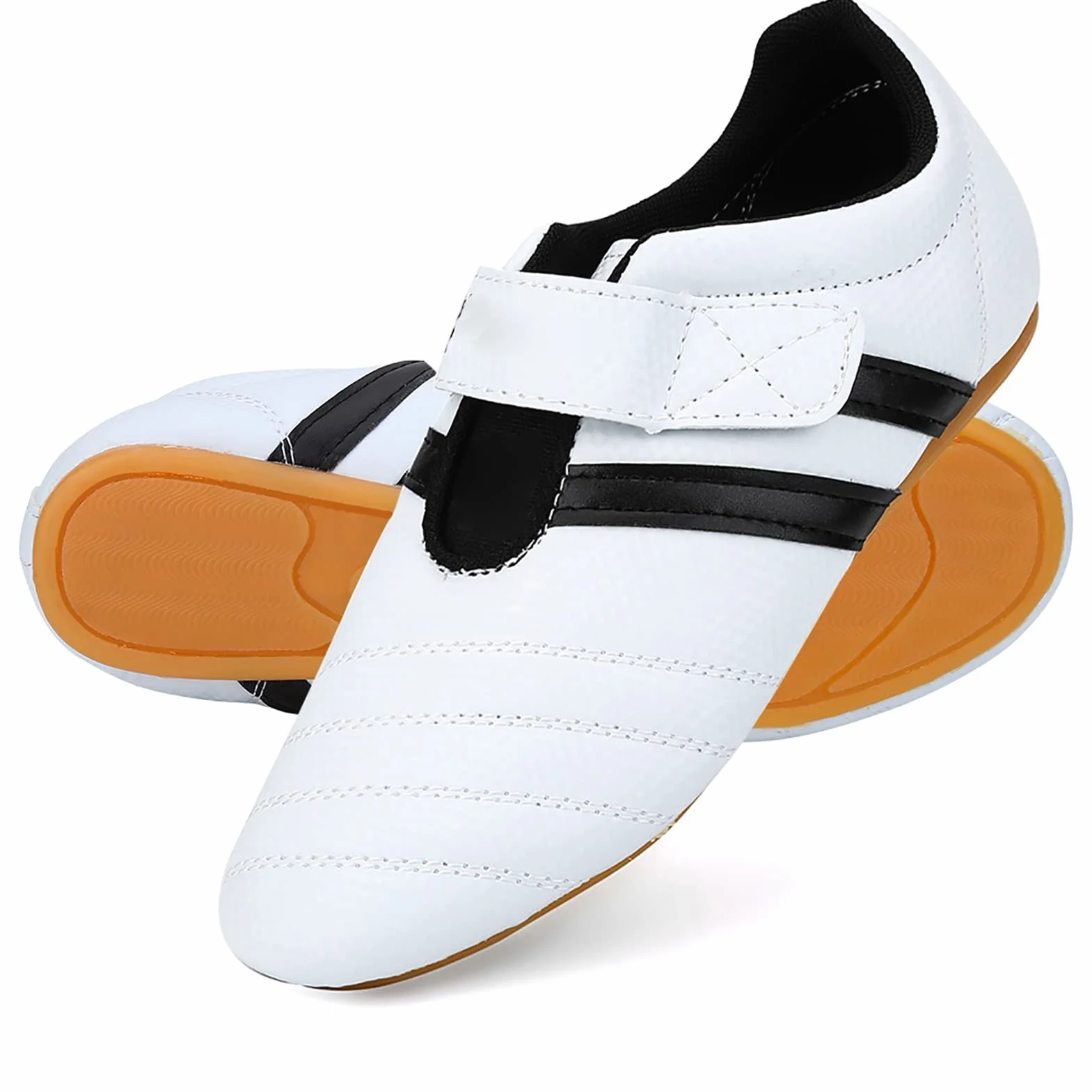 RiToEasysports Zapatos de Taekwondo, Zapatos de Boxeo Kung Fu Tai Chi, Zapatos de Entrenamiento de Karate para Adultos y Niños