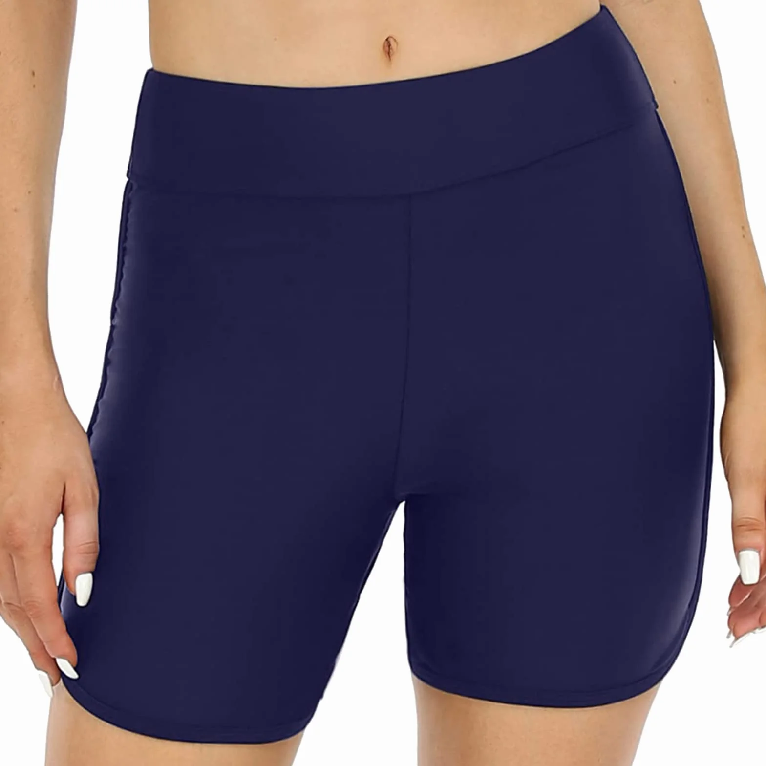 Pantalones cortos de baño para mujer con curvas brasileñas para piscina, pantalones cortos de surf de mujer de baño slip bañador curvy playa brasileña bañador mujer falda de natación mujer curvy