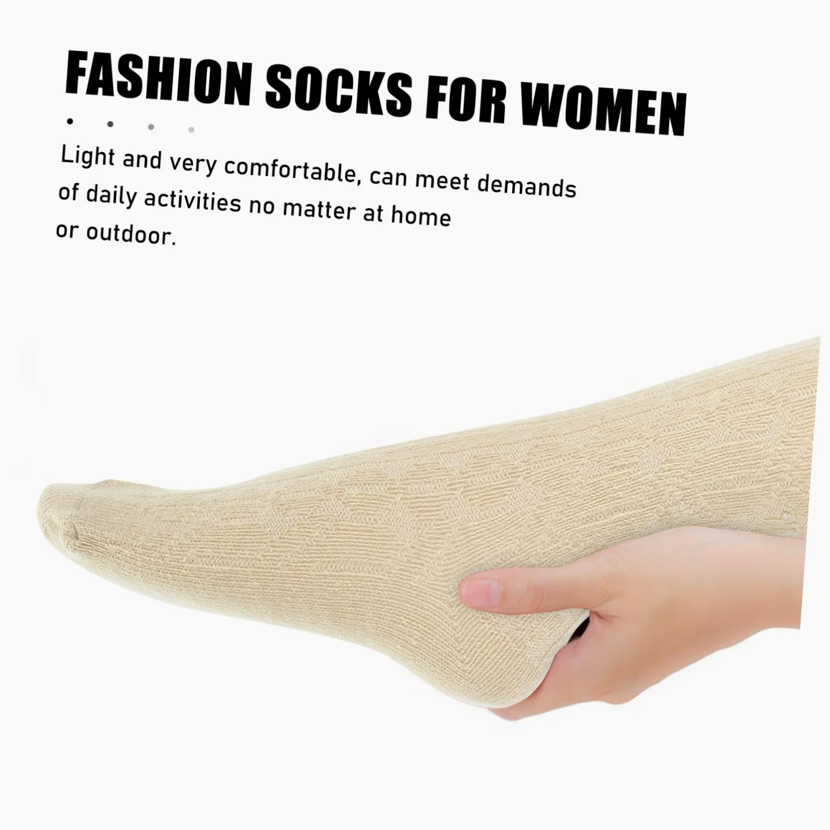 FRCOLOR 5 Pares Calcetines de Algodón para Mujer Cortos Cálidos y Cómodos para Running y Diario Invierno
