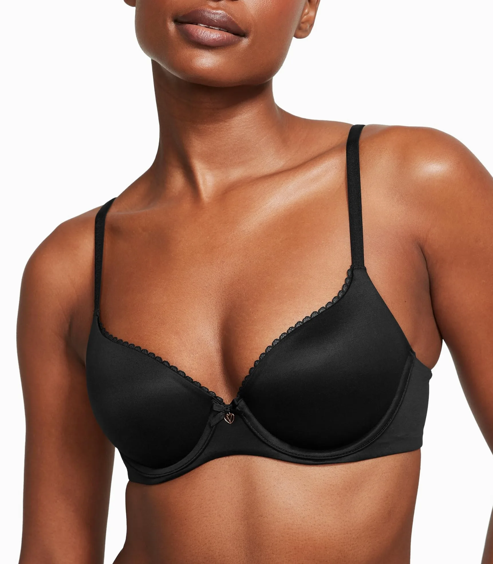 Victoria's Secret Body by Victoria - Brasier tipo camiseta ligeramente forrado para mujer, sujetadores para mujer (32A-38DDD)