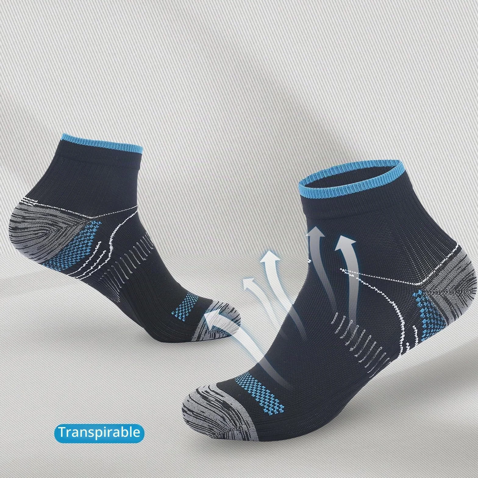 Calcetines de Compresión para Hombre/Mujer, Deportivos para Fascitis Plantar