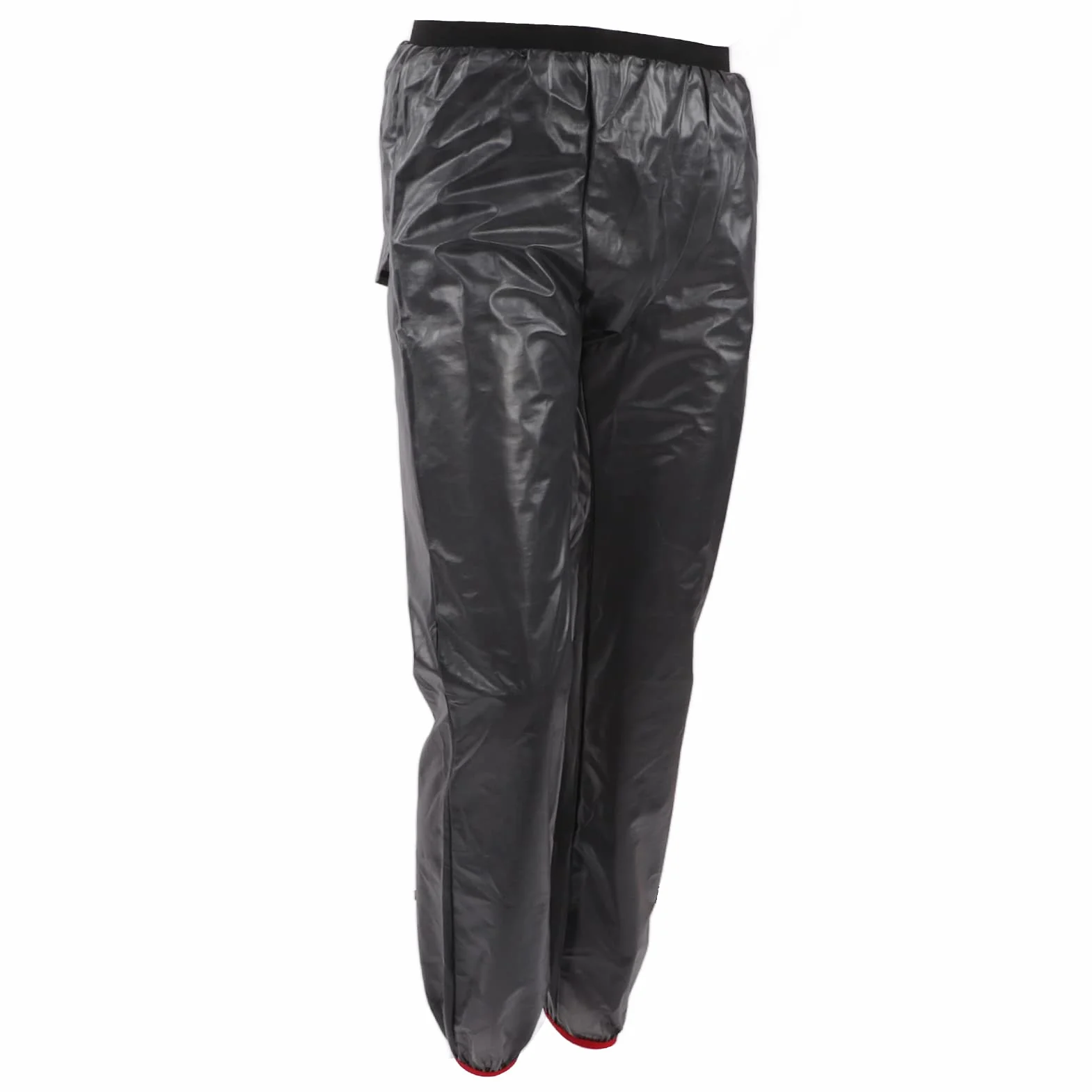 Pantalones de Lluvia Reflectantes Impermeables Gris Oscuro para Ciclismo