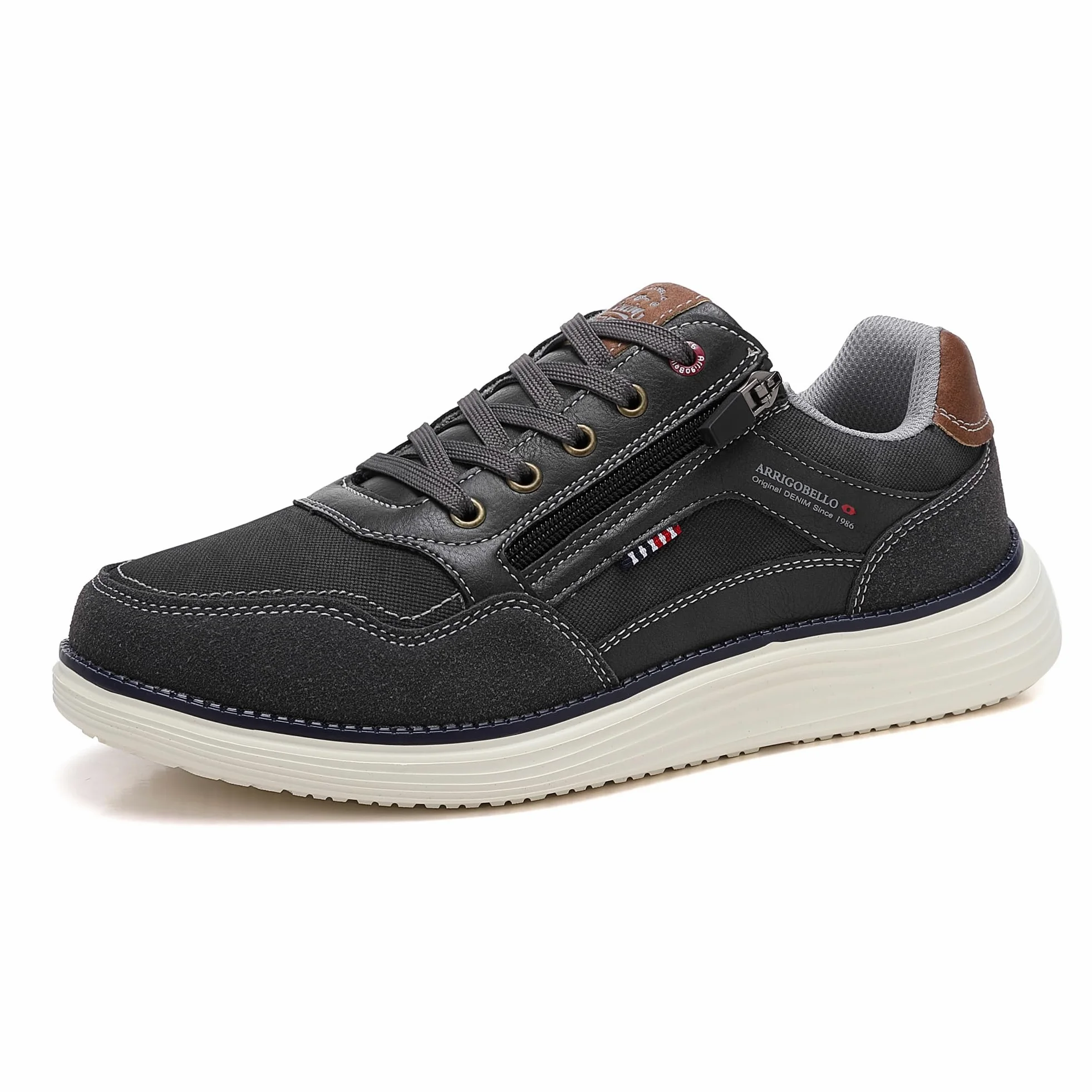 ARRIGO BELLO Zapatillas Hombre Zapatos Casual Deportivas Caminar Vestir Gimnasio Moda Cómodo Sneakers Talla 41-46
