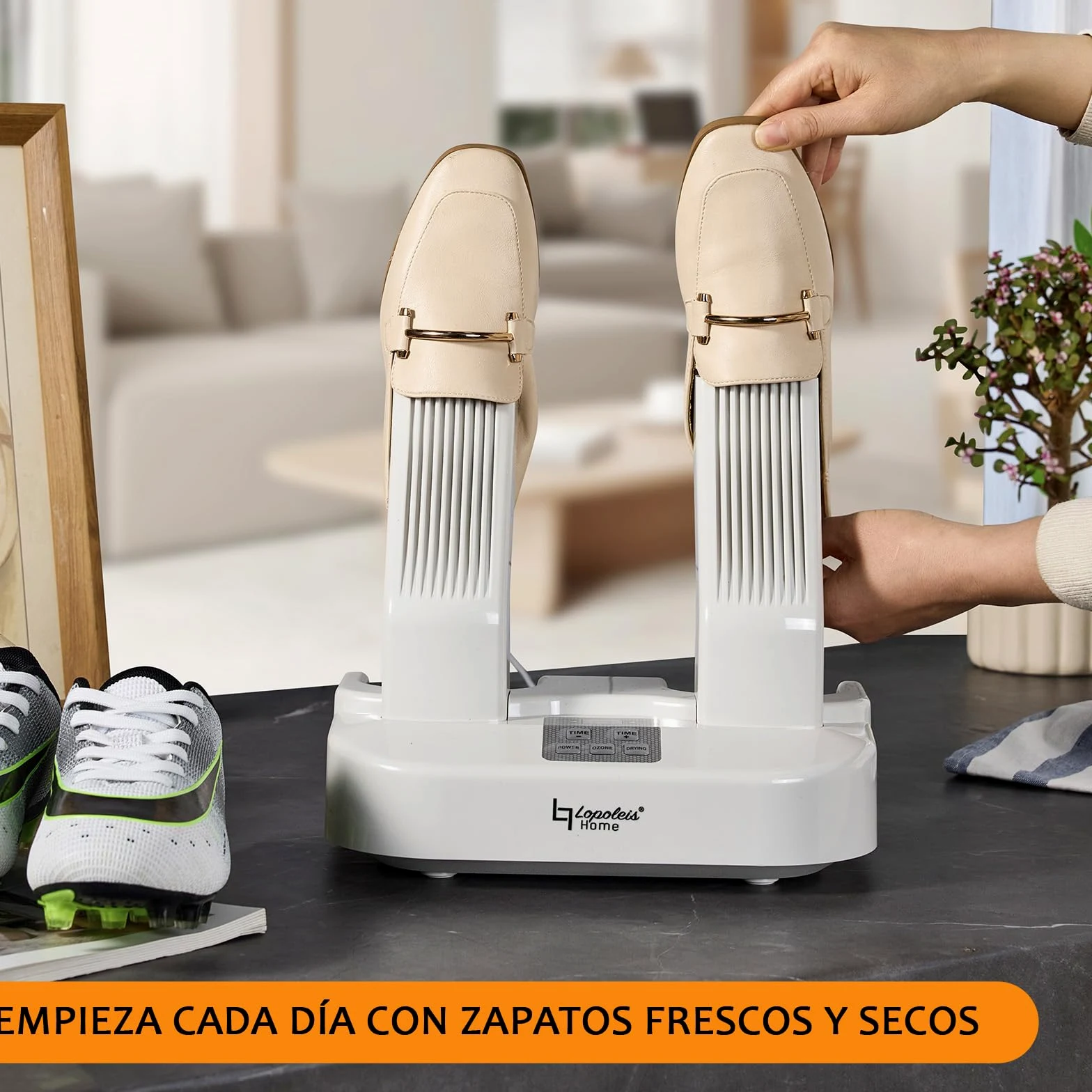 Secador eléctrico de zapatos, ozono, calentador, antibacteriano, calcetines, botas, fútbol, guantes