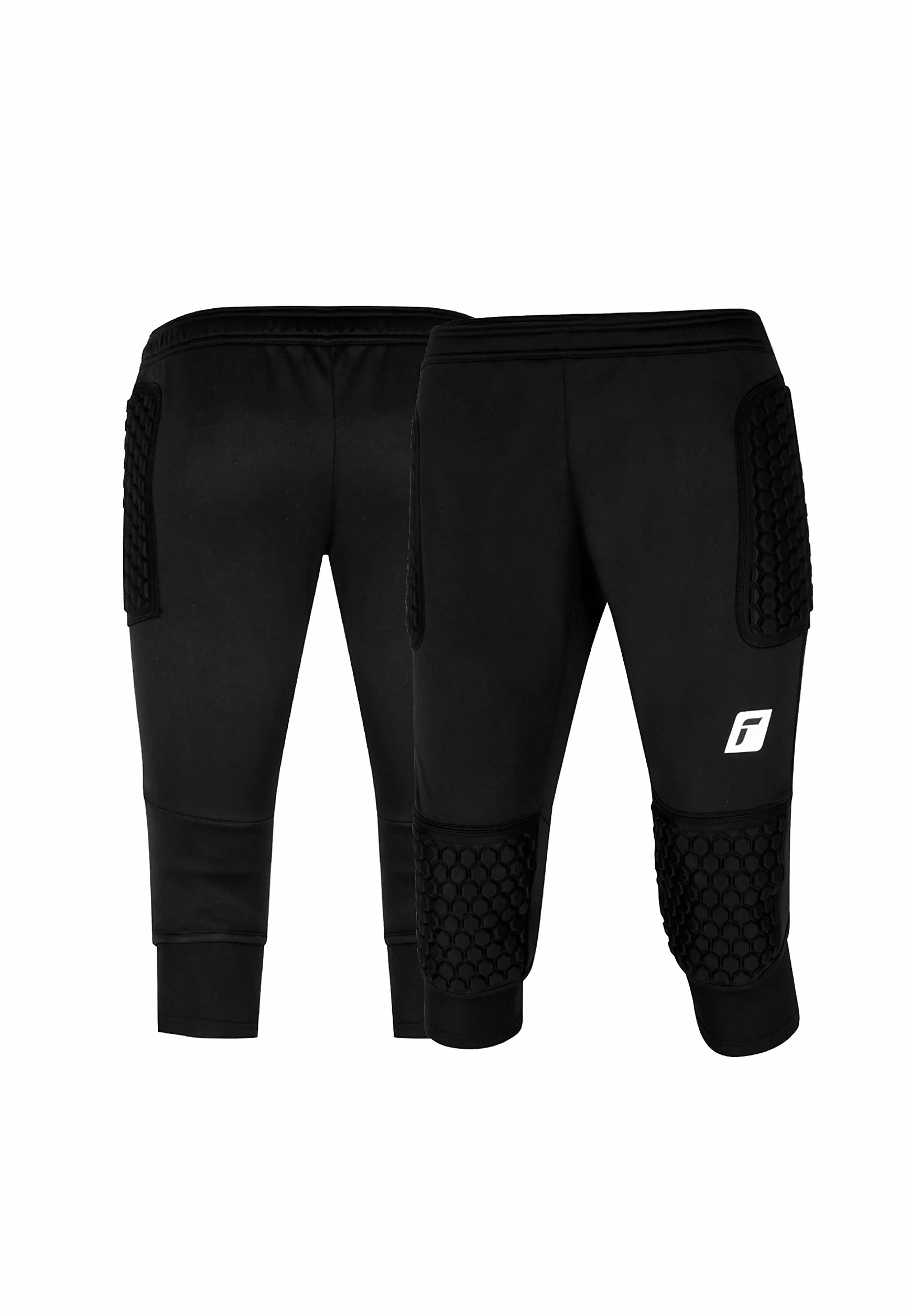 Reusch Pantalón de Portero de fútbol para niños Acolchado 3/4 de Portero