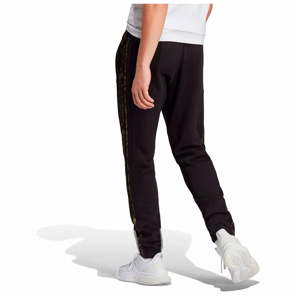 Adidas Essentials Single Jersey Tapered Elasticized Cuff Logo Pants - Pants Hombre