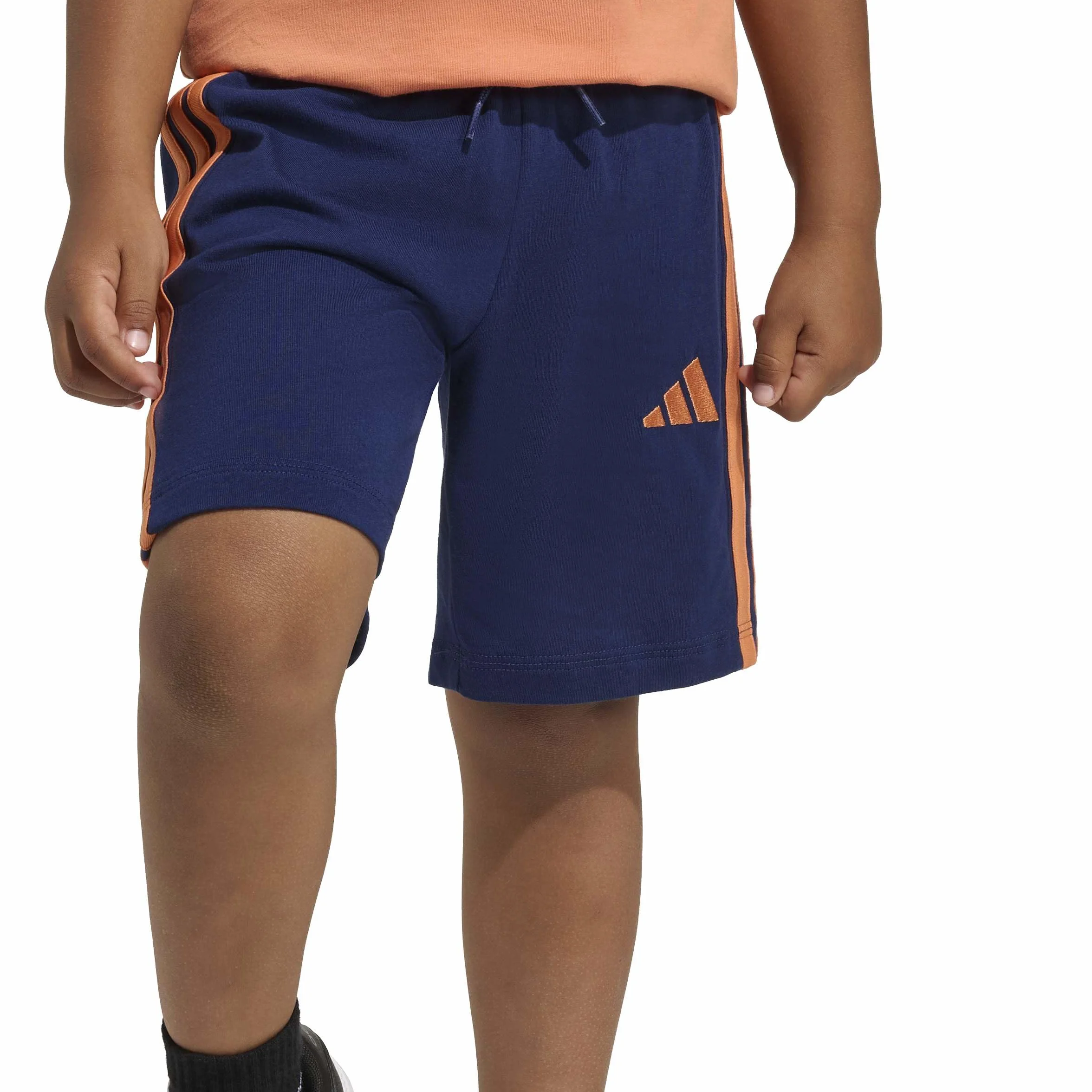 adidas Essentials Small Logo Stripes T-shirt Set JOGGER Unisex niños