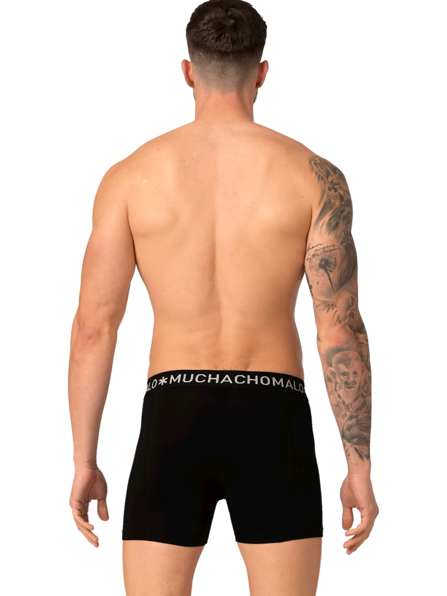 Muchachomalo - Calzoncillos tipo bóxer para hombre, 2 unidades, microfibra.