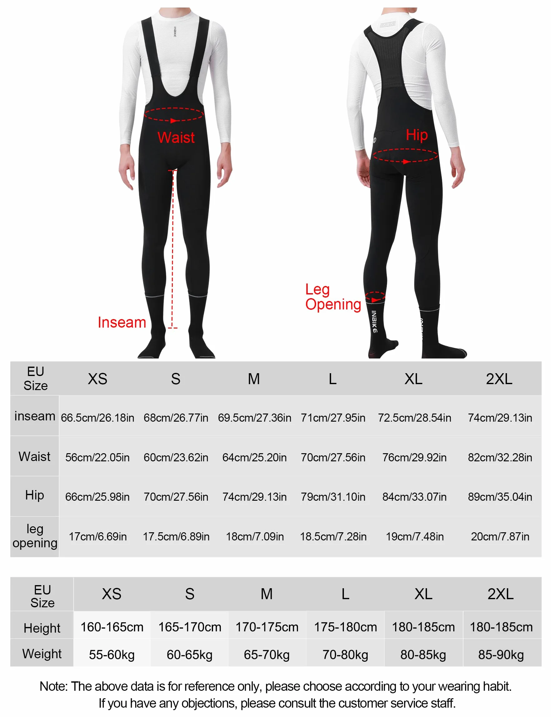 INBIKE Culotes de Ciclismo para Hombre Largo Termicos Pantalones Bicicleta Montaña MTB Inveirno Elásticos Thermal