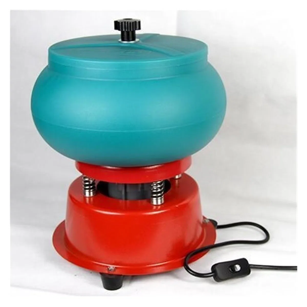 Tambor Vibratorio For Pulir Joyas, Pulidor Vibratorio, Pulidor De Piedras, Máquina De Tambor, Herramienta For Hacer Joyas(8 Inch)