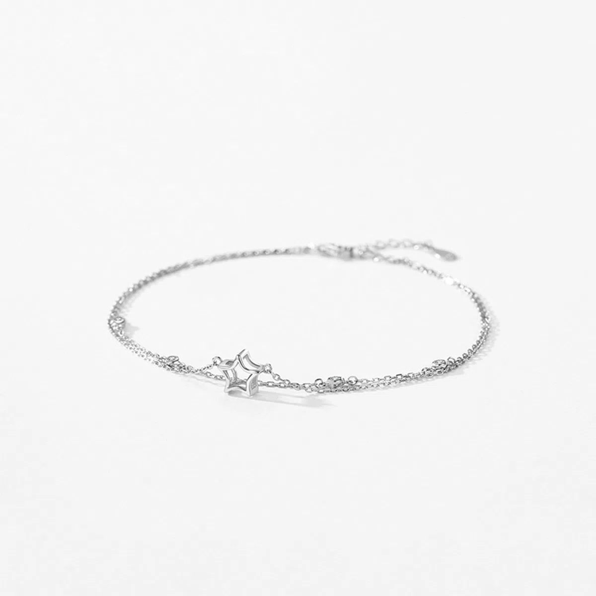 Pulsera Star Platinum Mum para mujer con pulsera para novia platino, PT950 y oro blanco de 9K/14K/18K