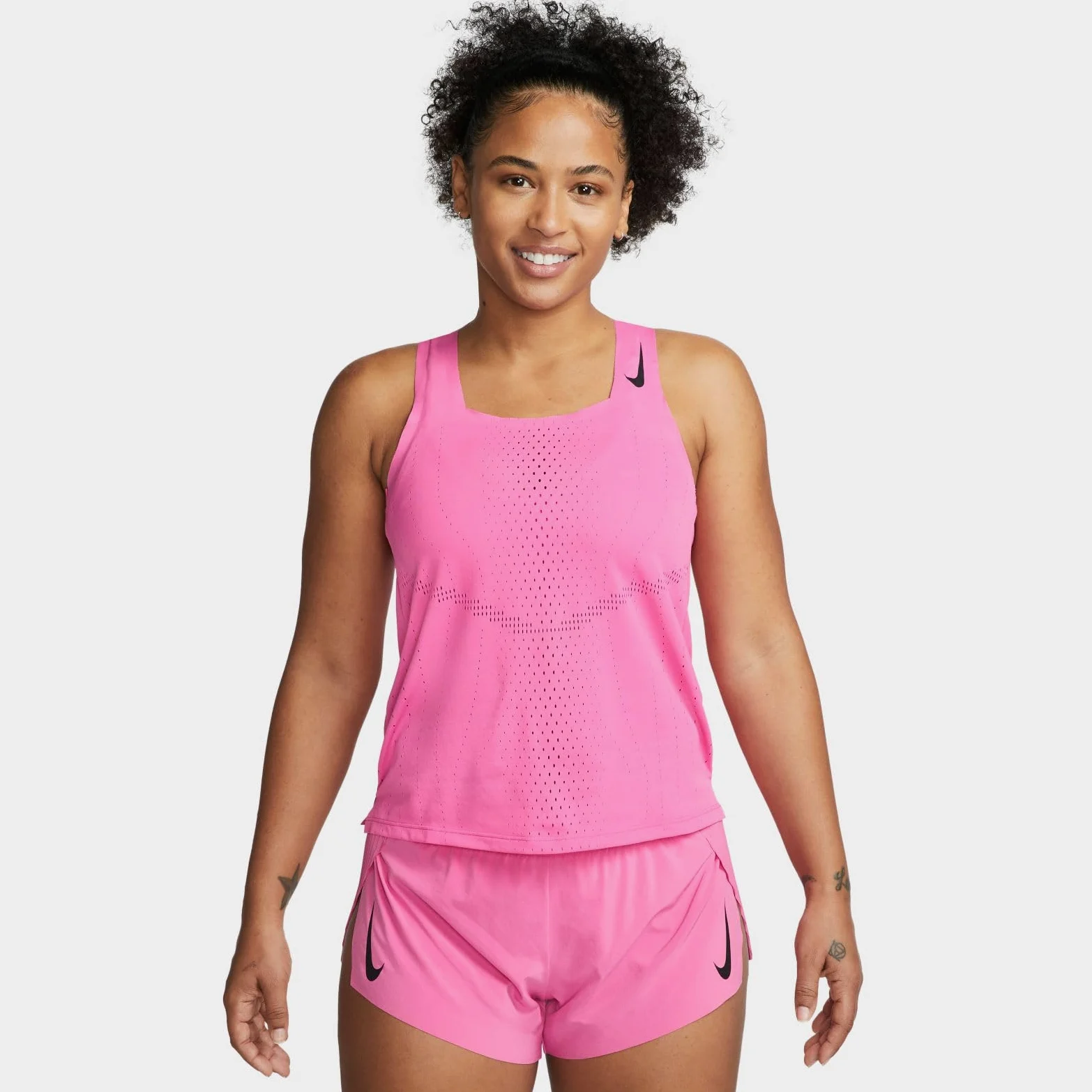 NIKE W Nk Dfadv Aroswft Singlet Camiseta de Tirantes para Mujer
