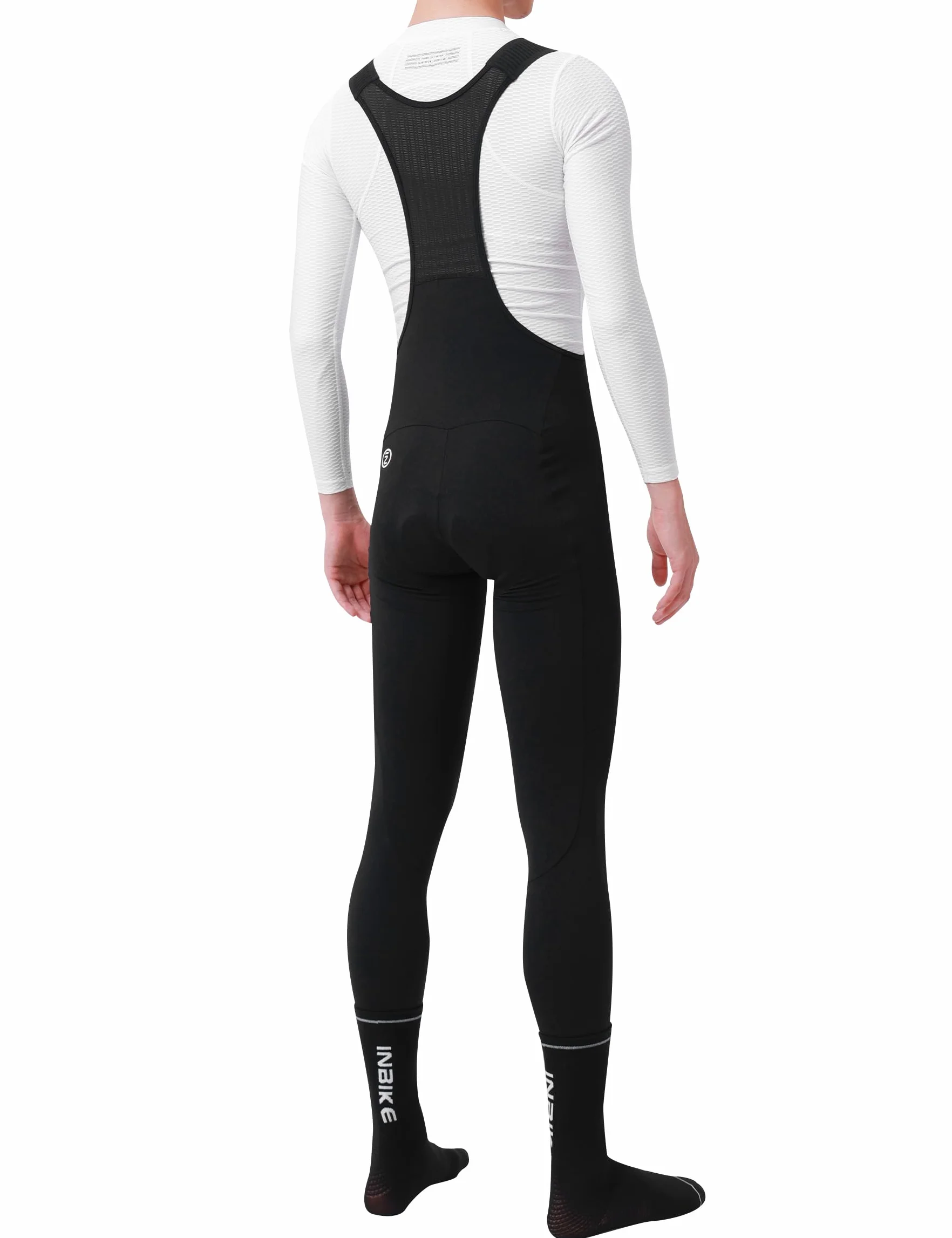 INBIKE Culotes de Ciclismo para Hombre Largo Termicos Pantalones Bicicleta Montaña MTB Inveirno Elásticos Thermal