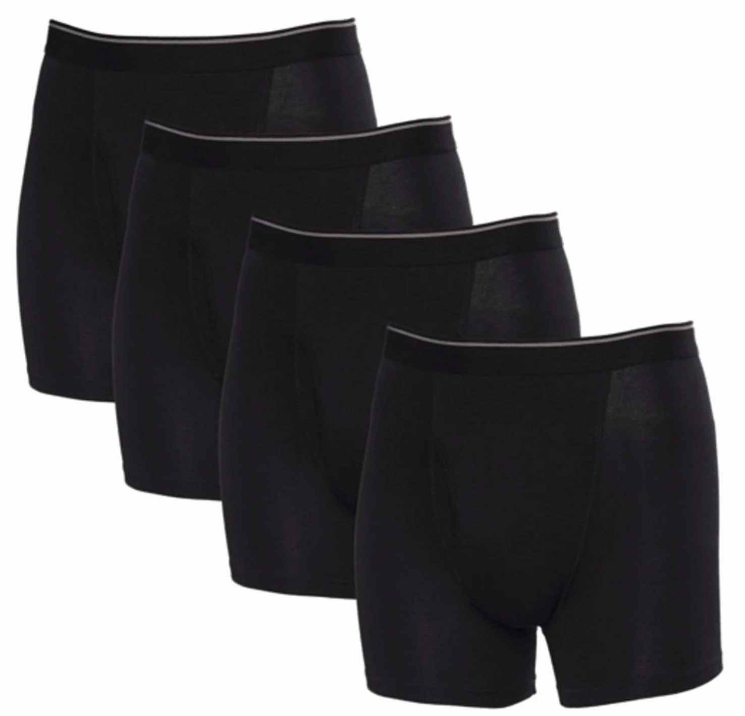 Kirkland Signature de hombre Boxer Brief Algodón Pima 4 unidades