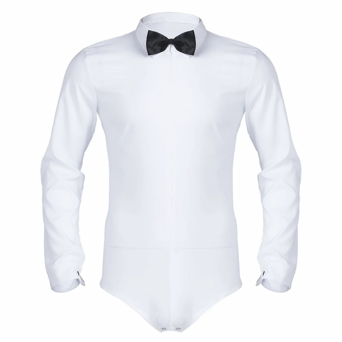 Alvivi Body M-XXXL Bailando Mangas Largas Camisa Blanca Disfraces Jazz