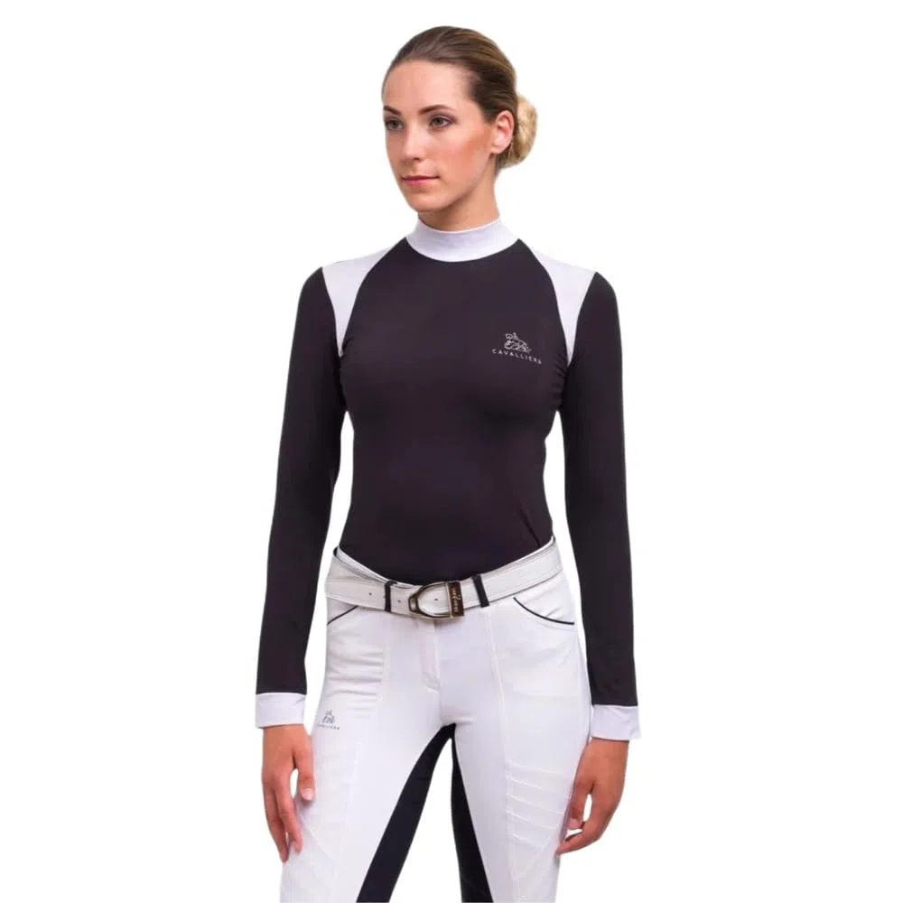 CAVALLIERA Black Jack Woman Long Sleeve T-Shirt M