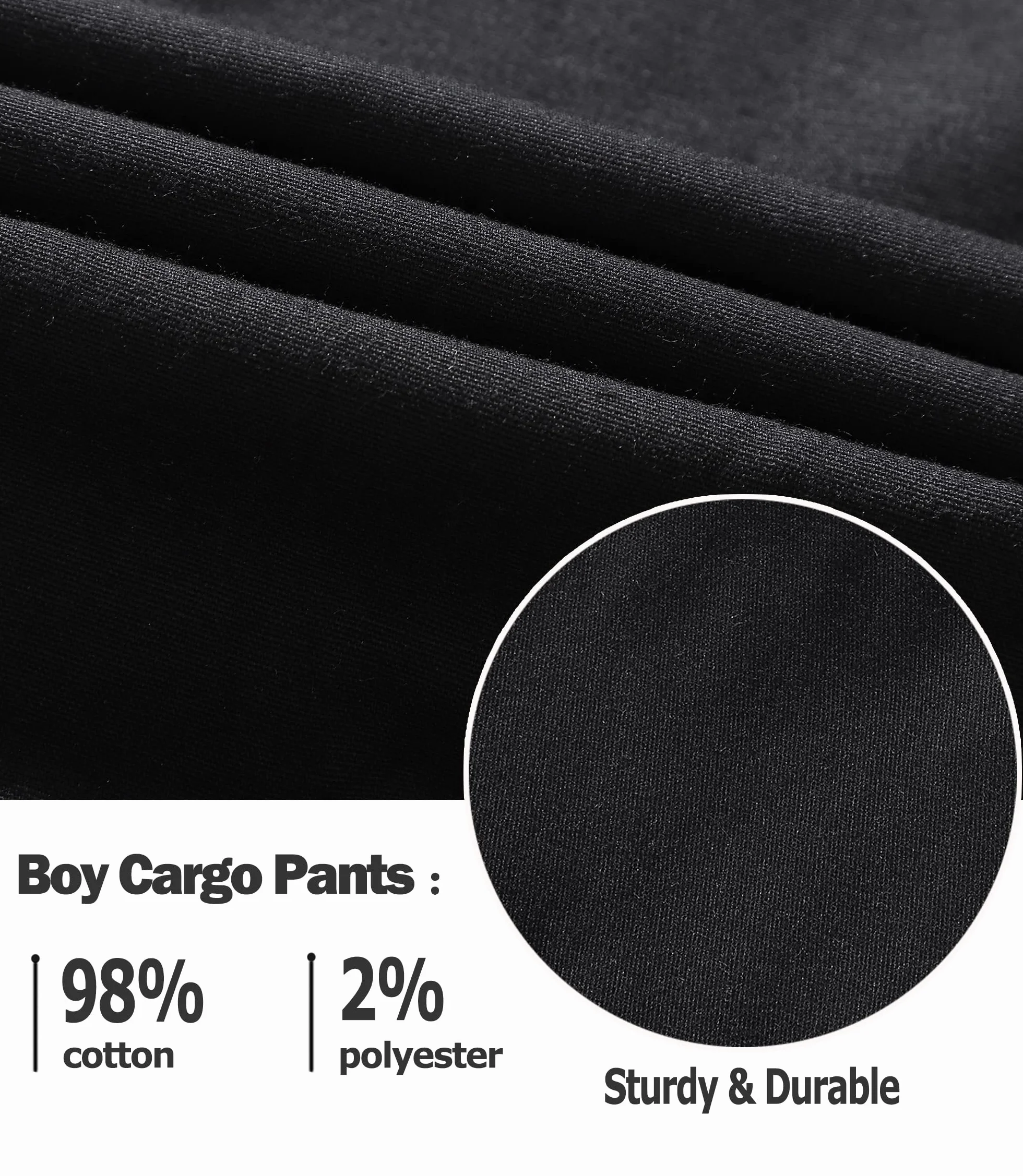 Pantalones Cargo para Niños Jogger 4-15 Años