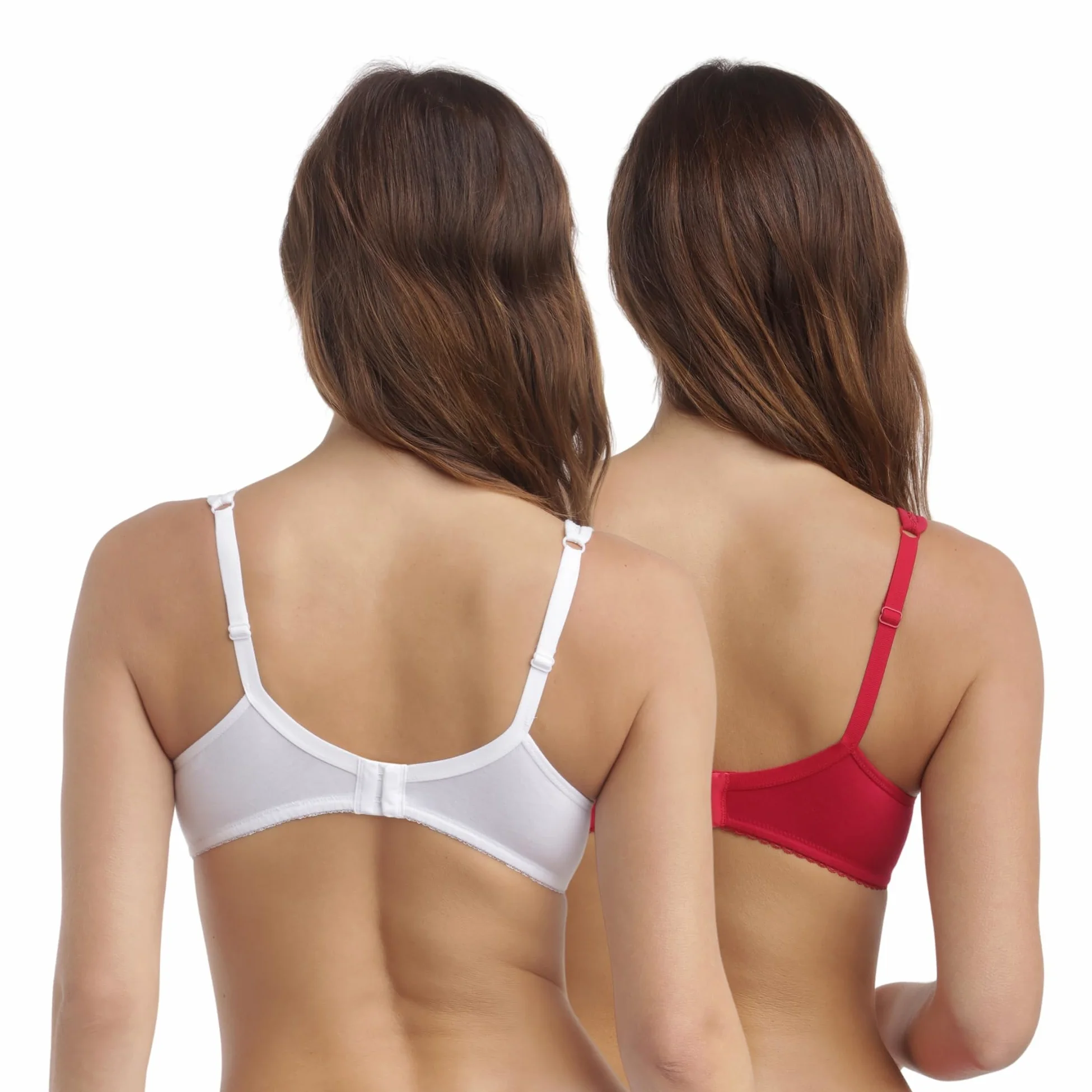 Dim Sujetador de gran capacidad con aros Generous Cotton Bio Mujer x2