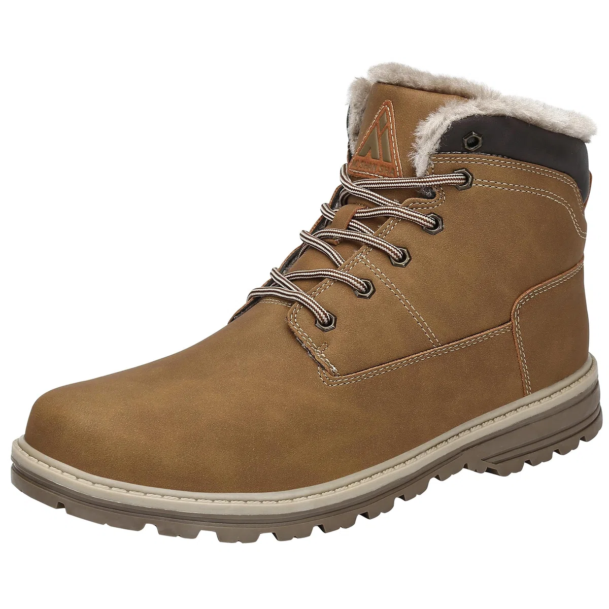 Mishansha Botas de Nieve Hombre Mujer Invierno Amarillo Gr.45
