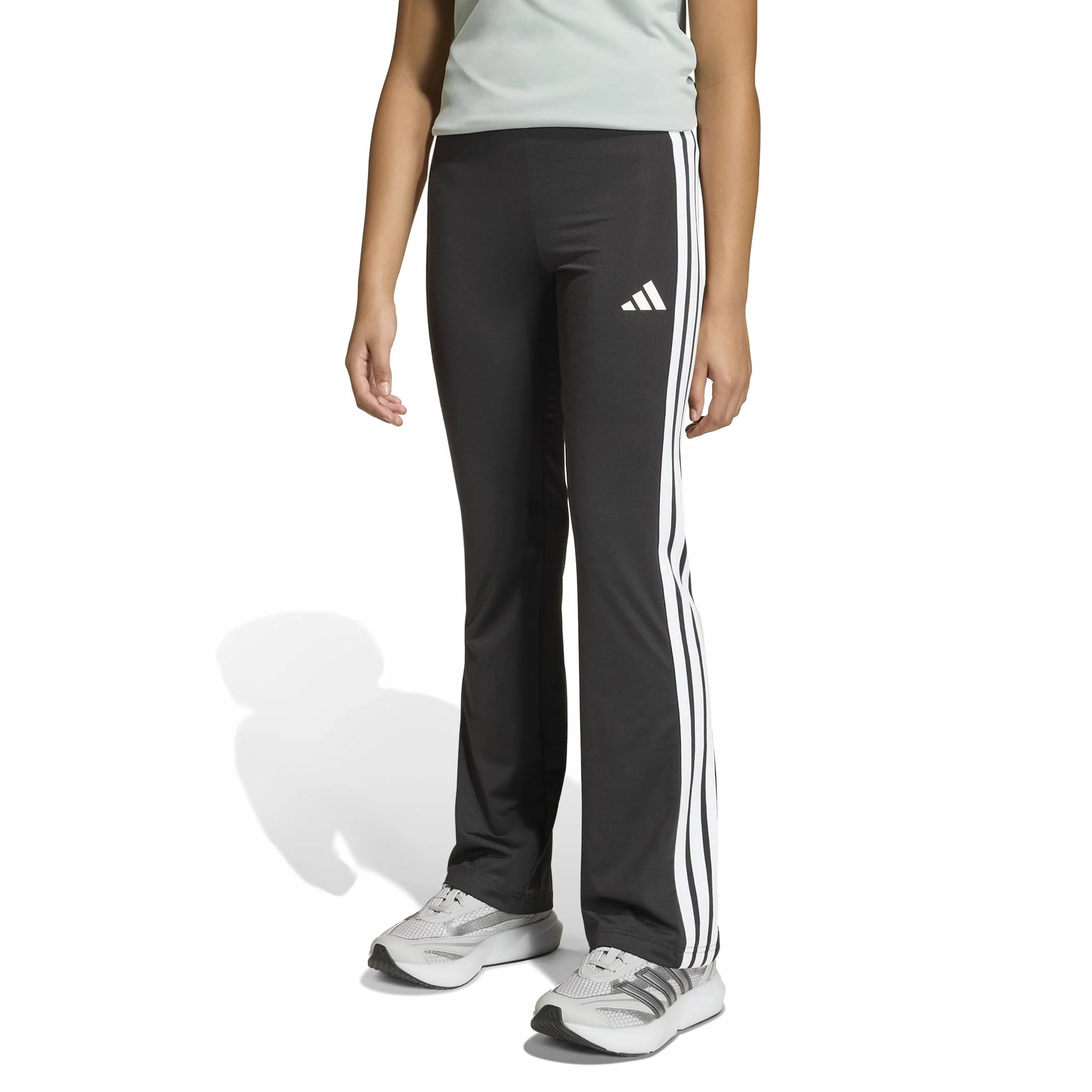 adidas Train Essentials 3-Stripes Flared Leggings - Medias (1/1) Niñas