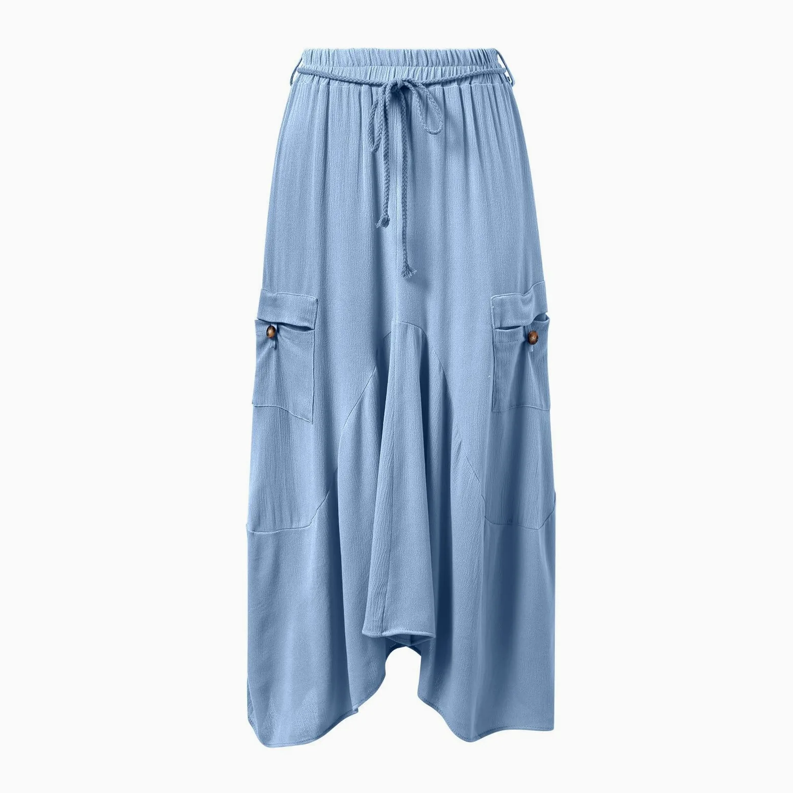 Traje de Dos Piezas con Falda Larga para Mujer Conjunto Elegante y Casual de Talla Unica para Ocasiones