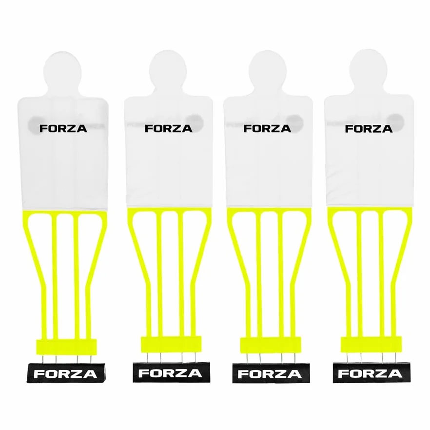 FORZA Ropa de maniquí Free Kick Paquete de 4 - Tela de poliéster compatible con maniquíes senior, Elite HD y Airflow