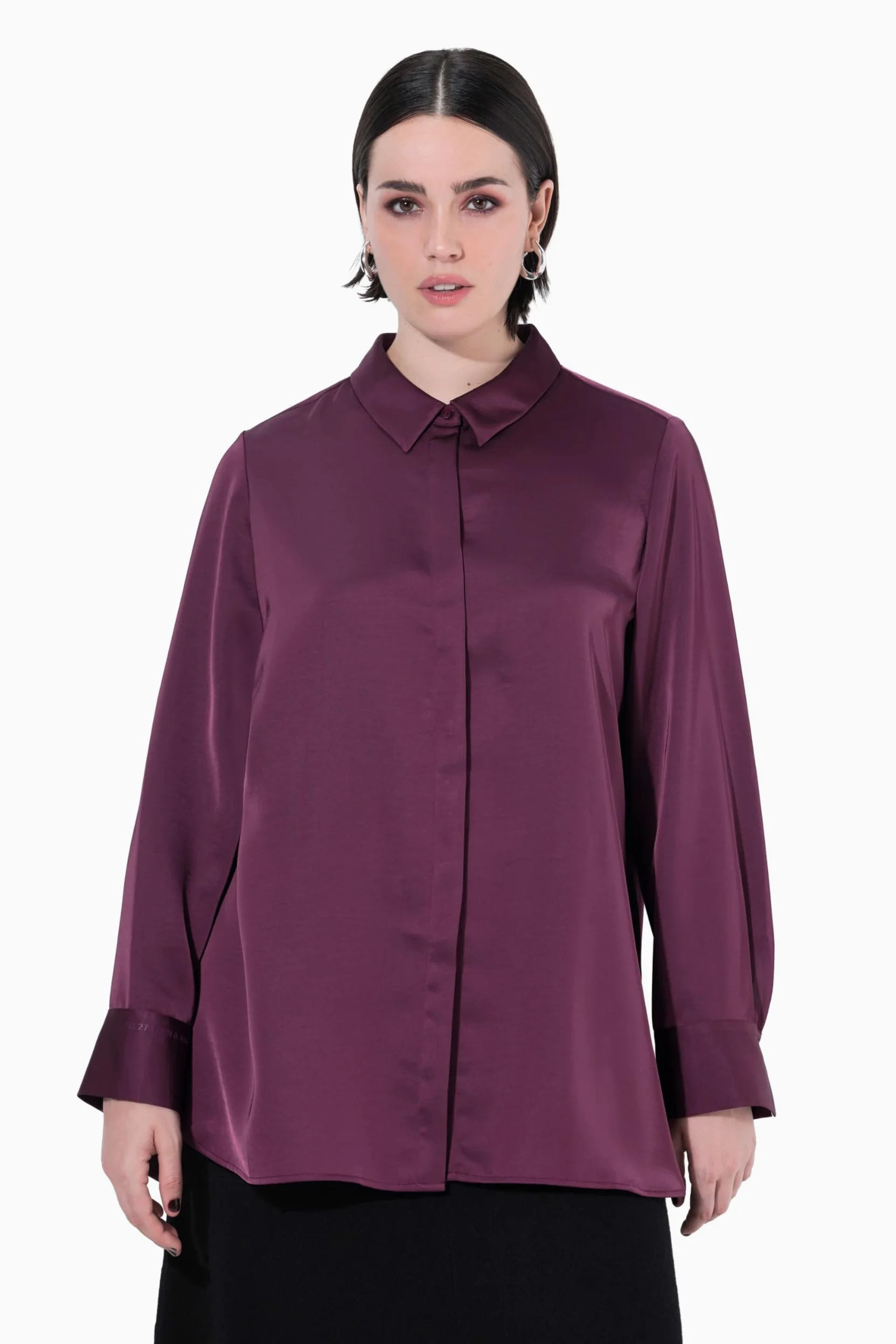 Ulla Popken Mujer Blusa Camisera