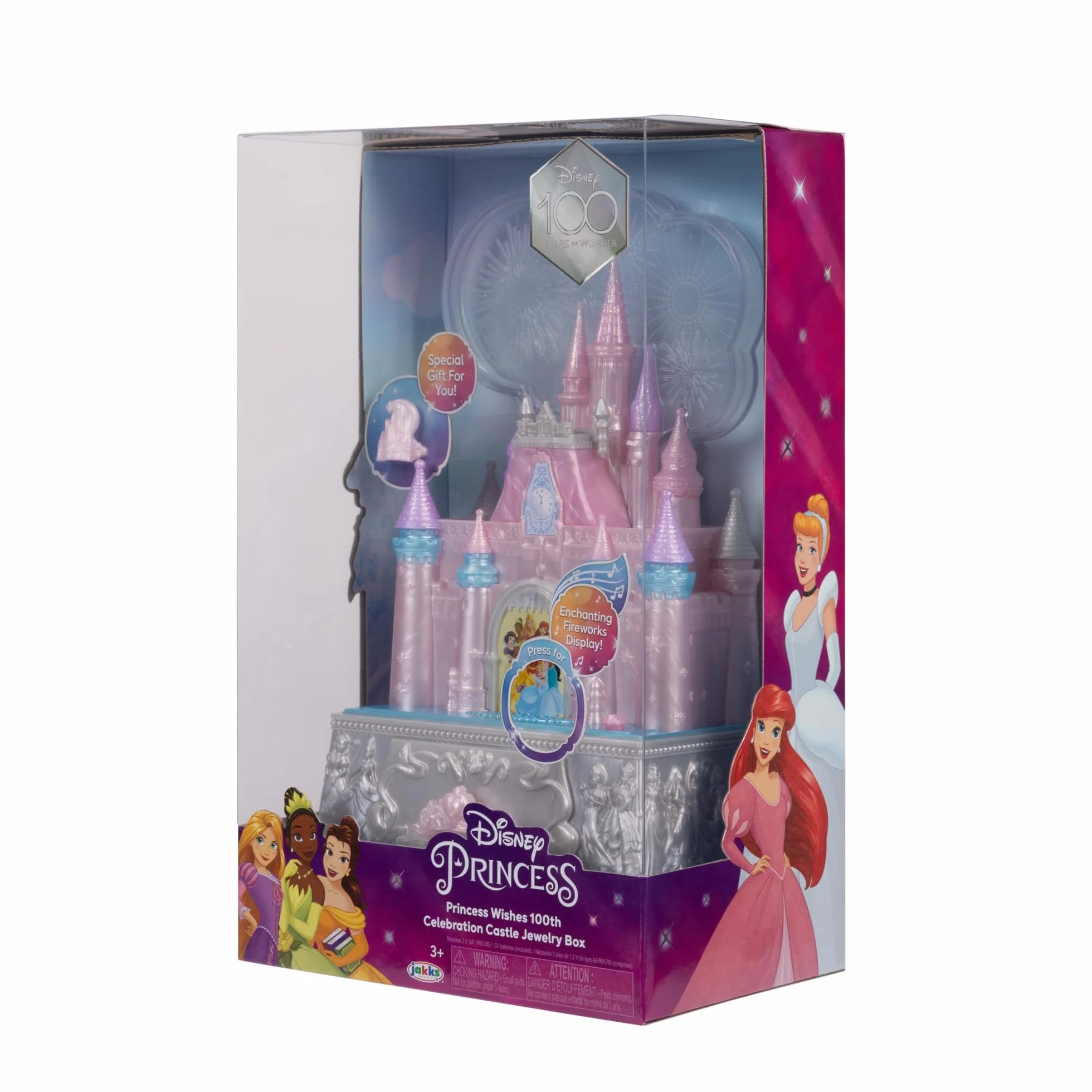 Disney Princess Joyero Musical Cenicienta con Luces y Joya Especial